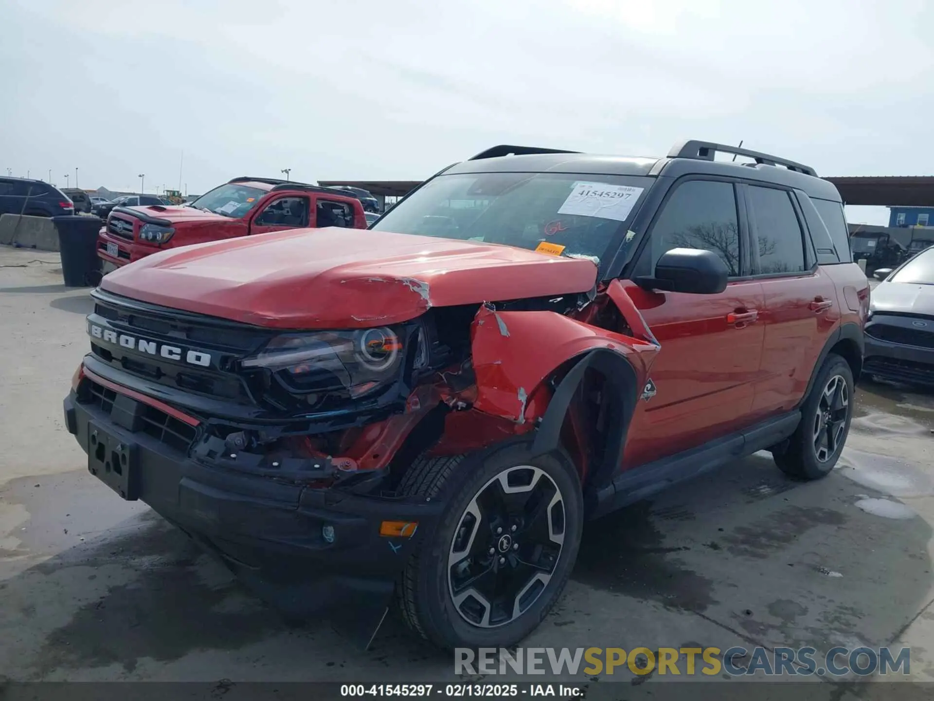 2 fotografías del automóvil dañado 3FMCR9C62RRF14707 FORD BRONCO SPORT 2024