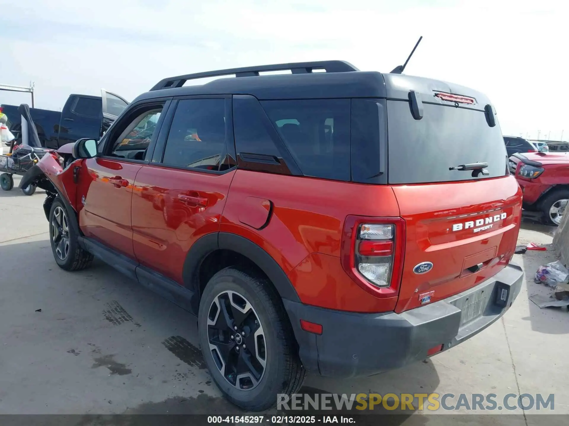 3 fotografías del automóvil dañado 3FMCR9C62RRF14707 FORD BRONCO SPORT 2024
