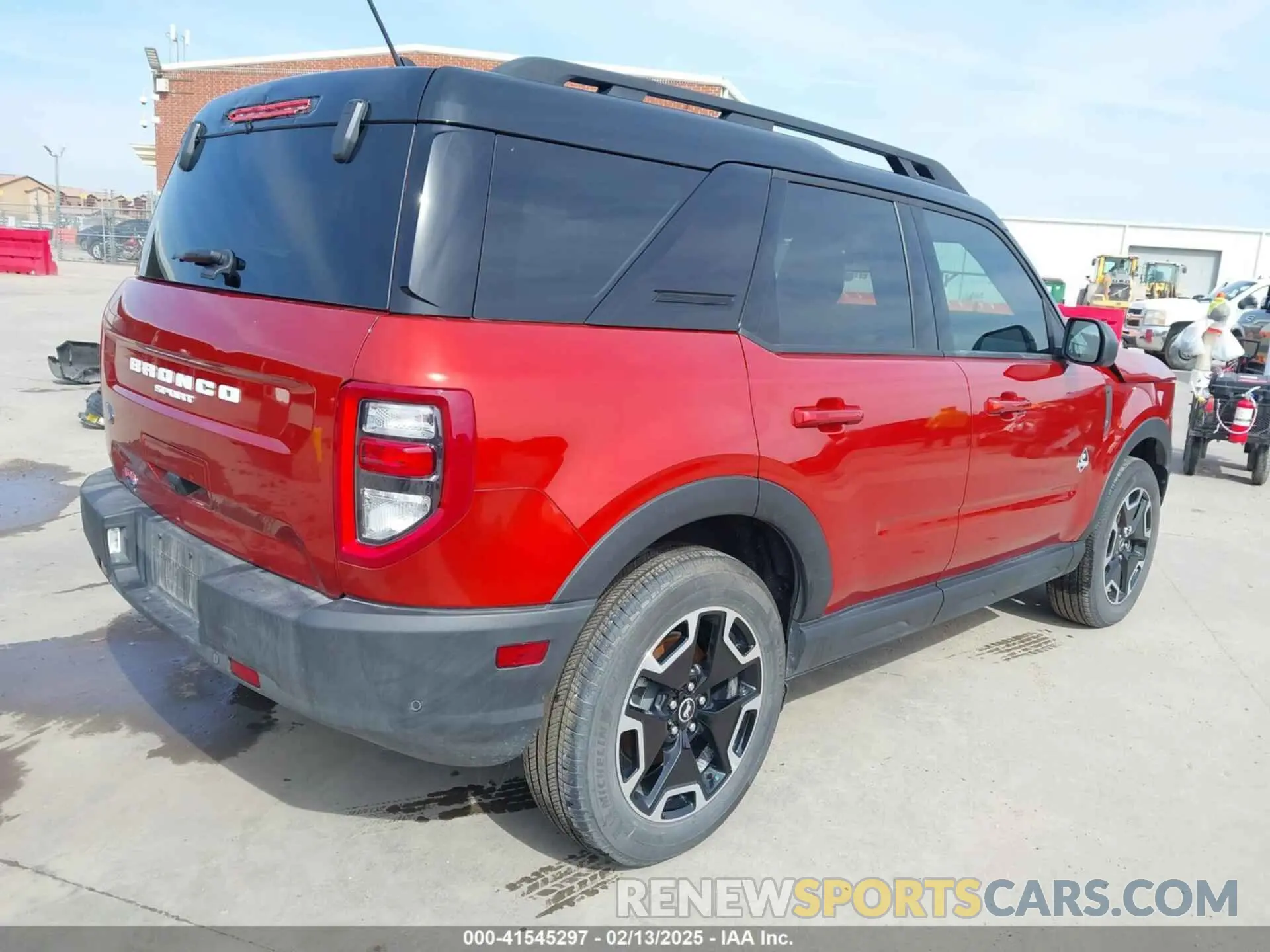 4 fotografías del automóvil dañado 3FMCR9C62RRF14707 FORD BRONCO SPORT 2024