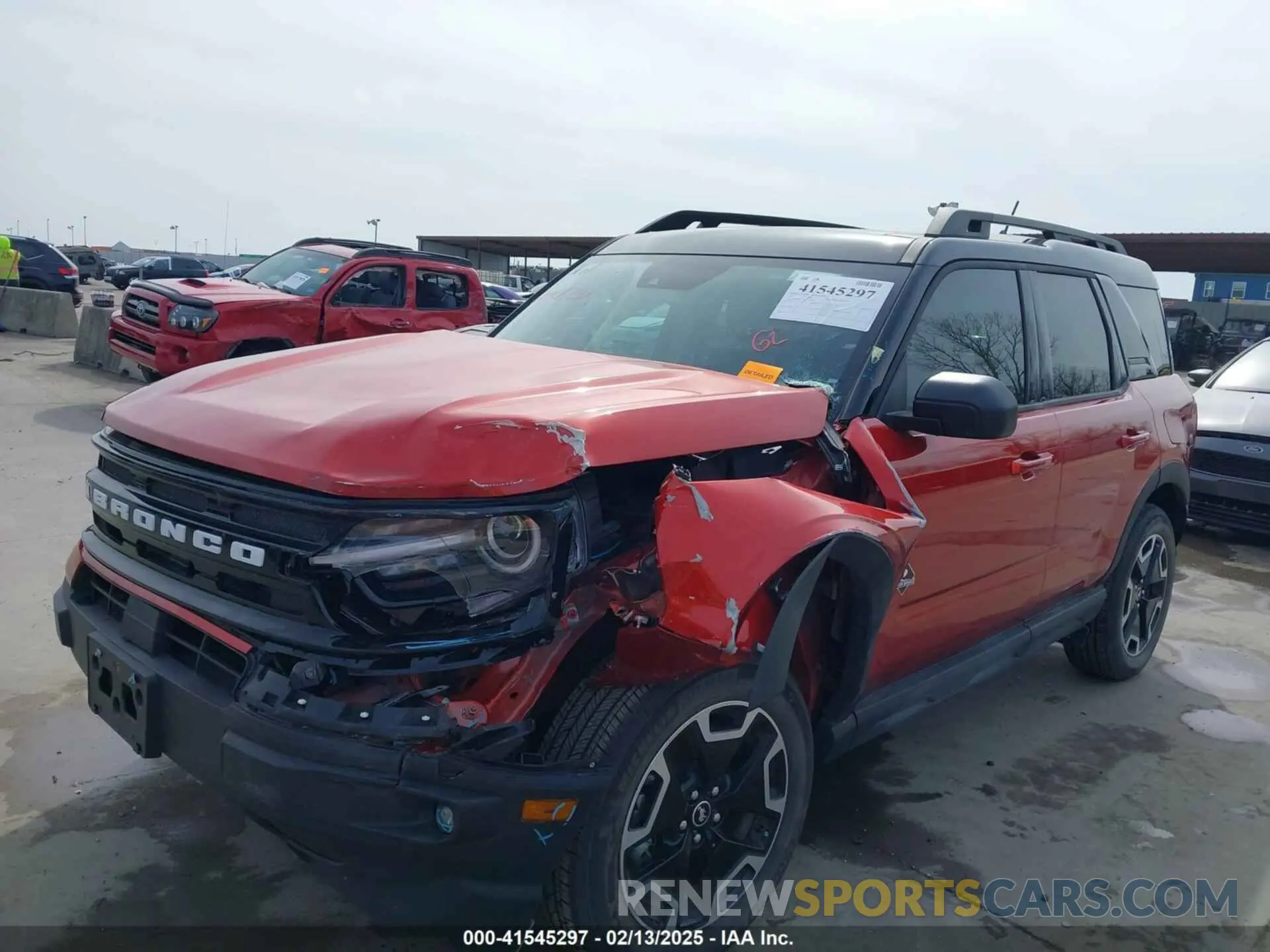 6 fotografías del automóvil dañado 3FMCR9C62RRF14707 FORD BRONCO SPORT 2024