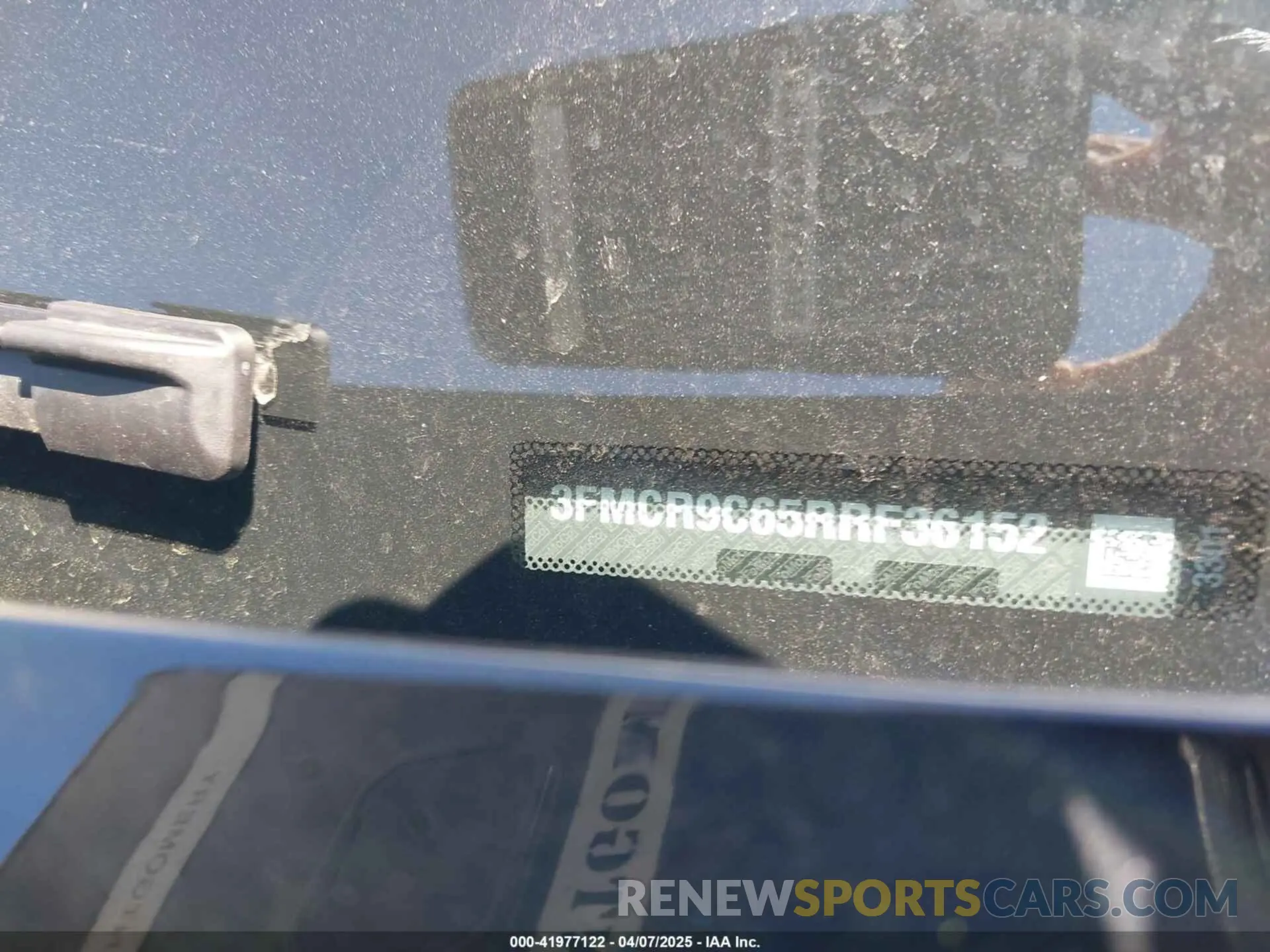 9 fotografías del automóvil dañado 3FMCR9C65RRF36152 FORD BRONCO SPORT 2024