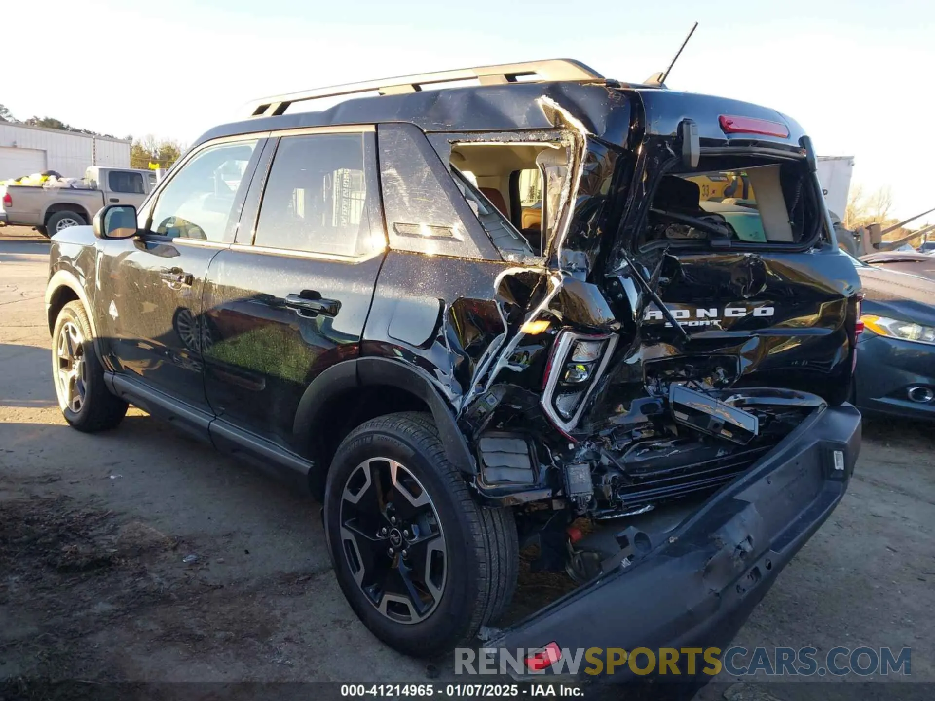 3 fotografías del automóvil dañado 3FMCR9C68RRE01599 FORD BRONCO SPORT 2024