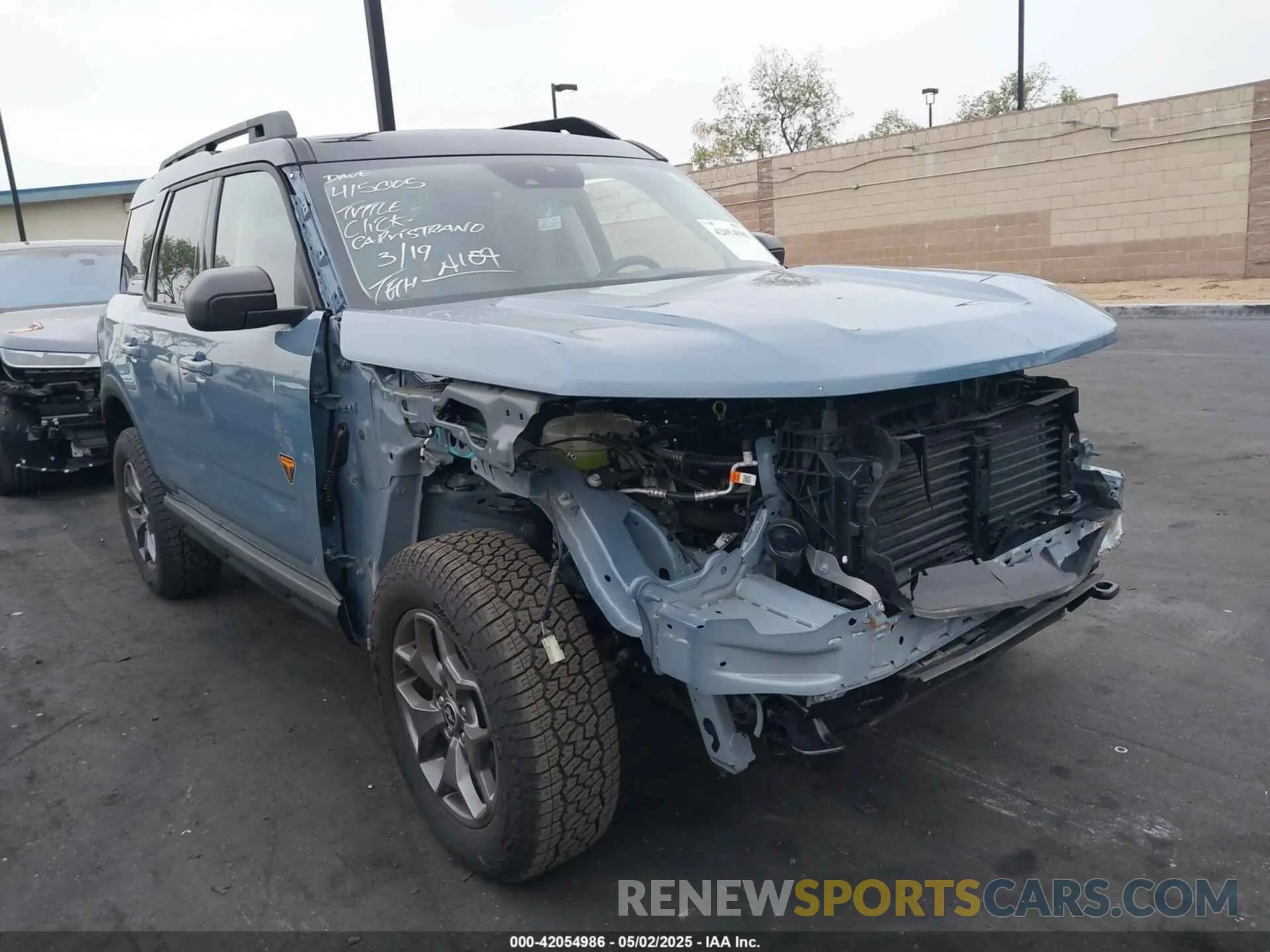 1 fotografías del automóvil dañado 3FMCR9D96RRE01223 FORD BRONCO SPORT 2024
