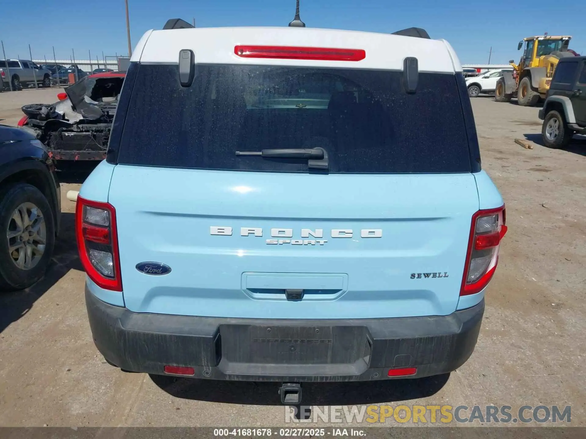 16 fotografías del automóvil dañado 3FMCR9G61RRE55367 FORD BRONCO SPORT 2024
