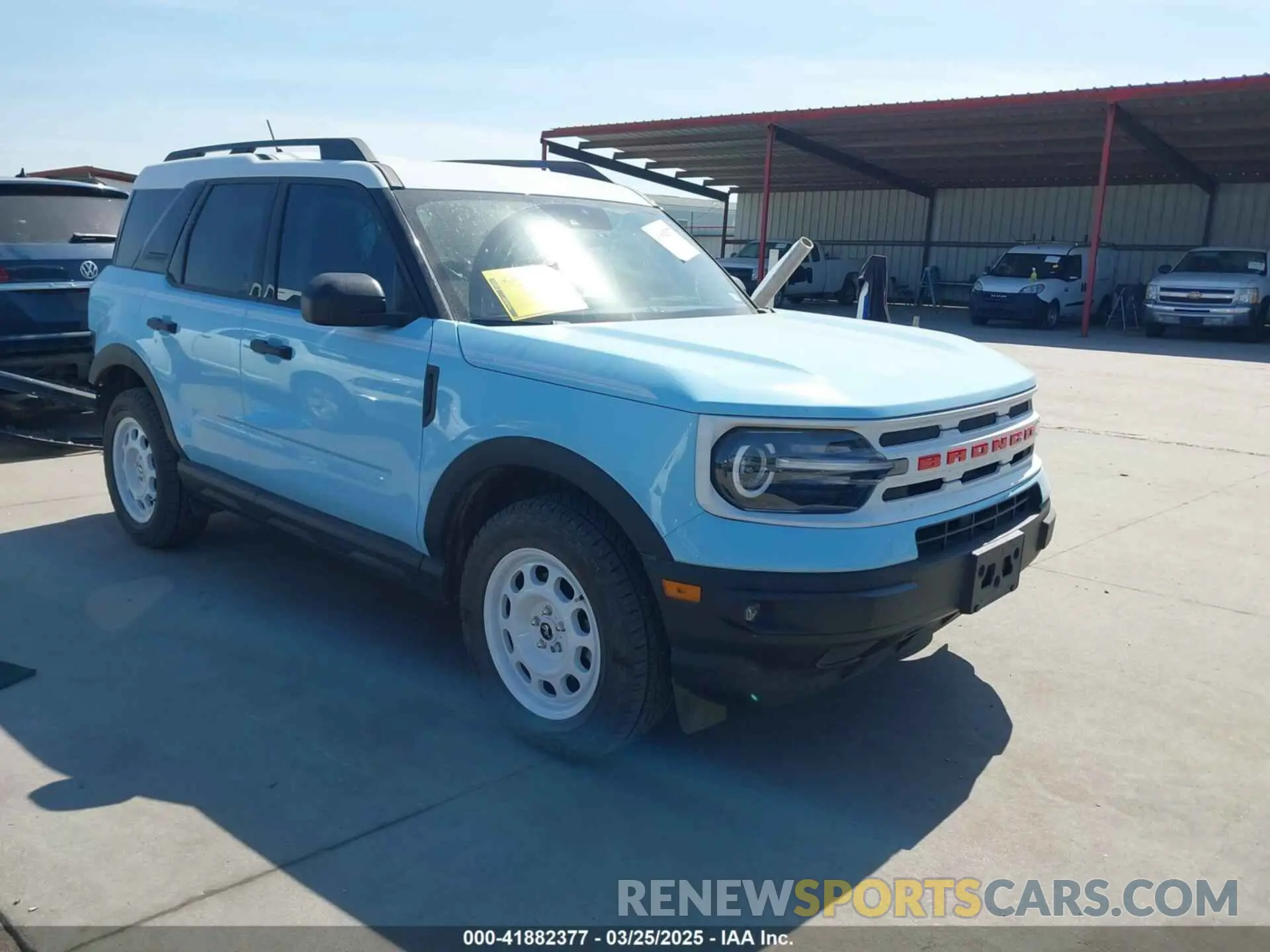 1 fotografías del automóvil dañado 3FMCR9G64RRE22640 FORD BRONCO SPORT 2024