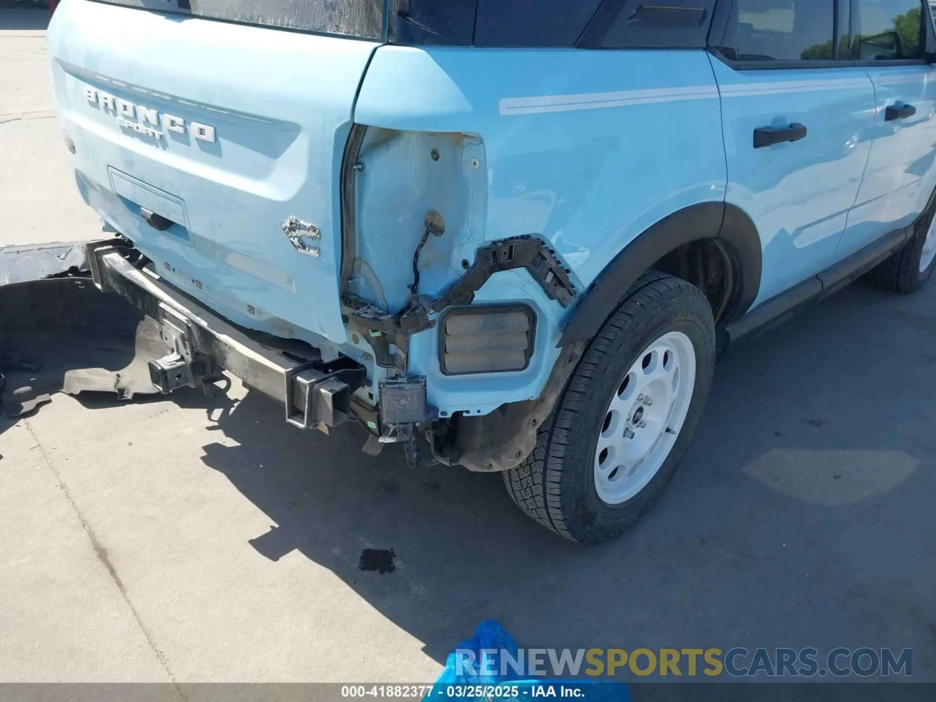 6 fotografías del automóvil dañado 3FMCR9G64RRE22640 FORD BRONCO SPORT 2024