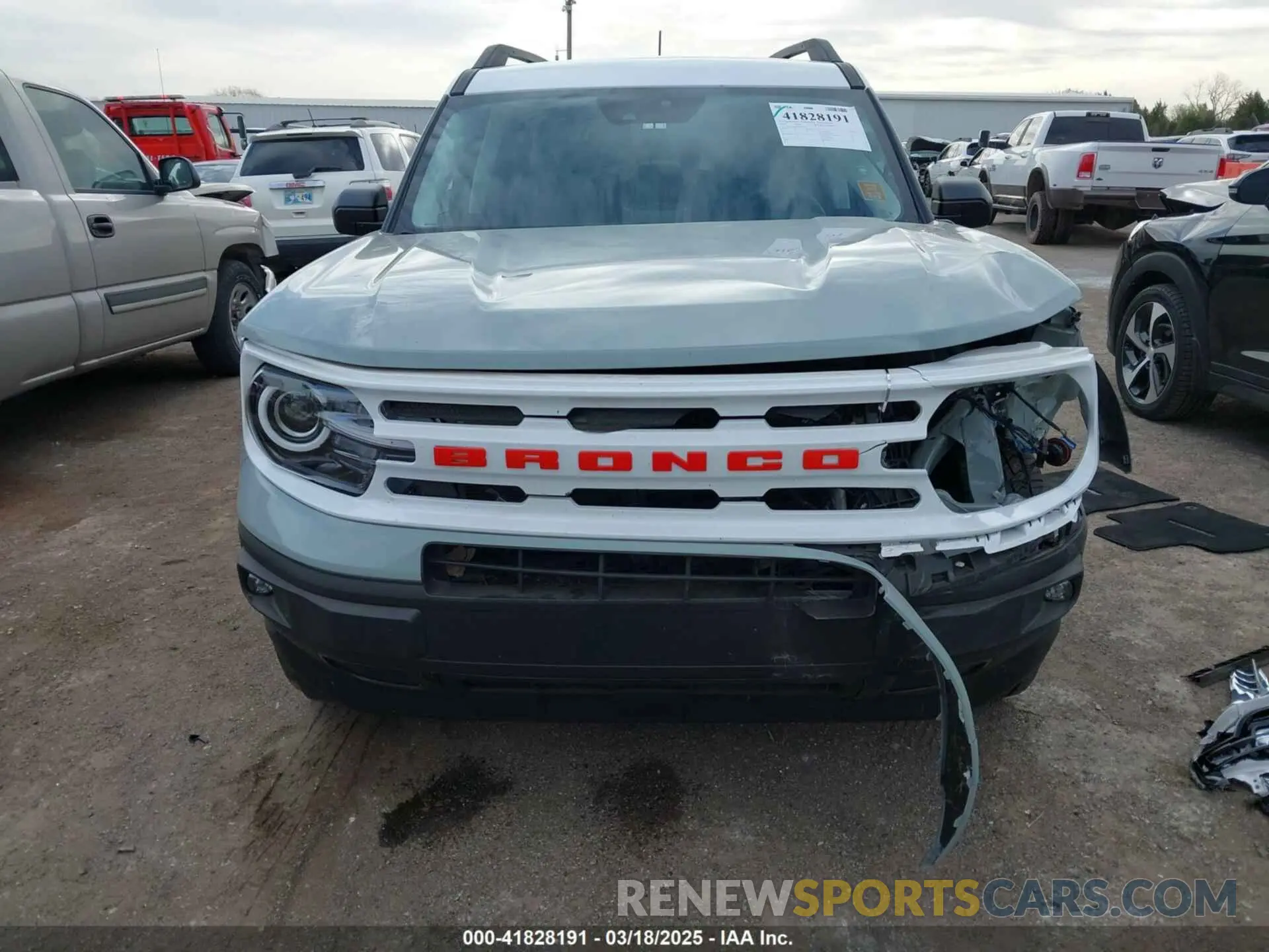 6 fotografías del automóvil dañado 3FMCR9G64RRF08952 FORD BRONCO SPORT 2024
