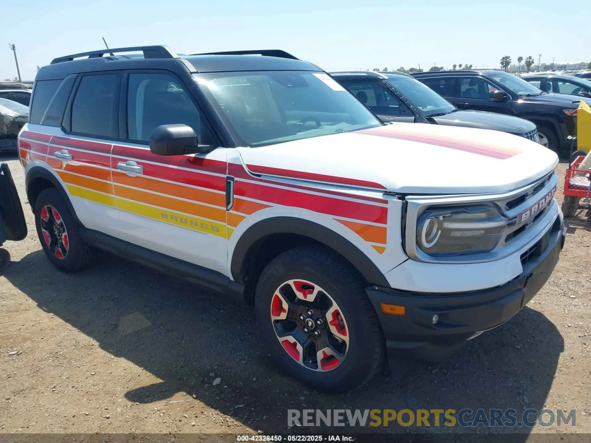 1 fotografías del automóvil dañado 3FMCR9K67RRF43668 FORD BRONCO SPORT 2024