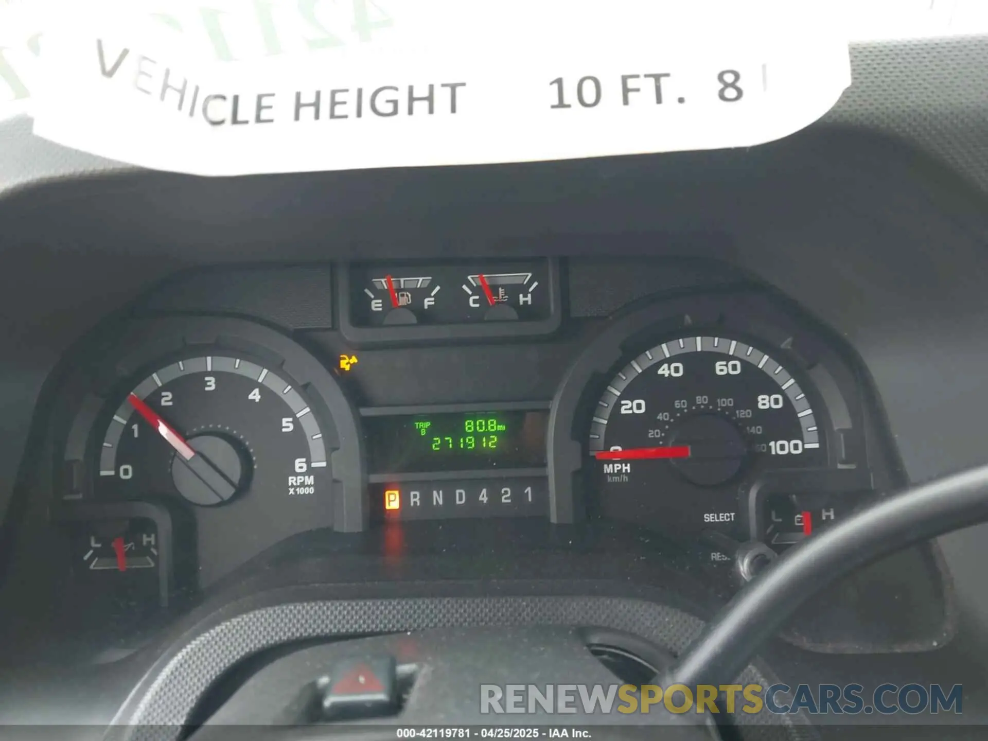 5 fotografías del automóvil dañado 1FDFE4FS3KDC59665 FORD E-450 CUTAWAY 2019