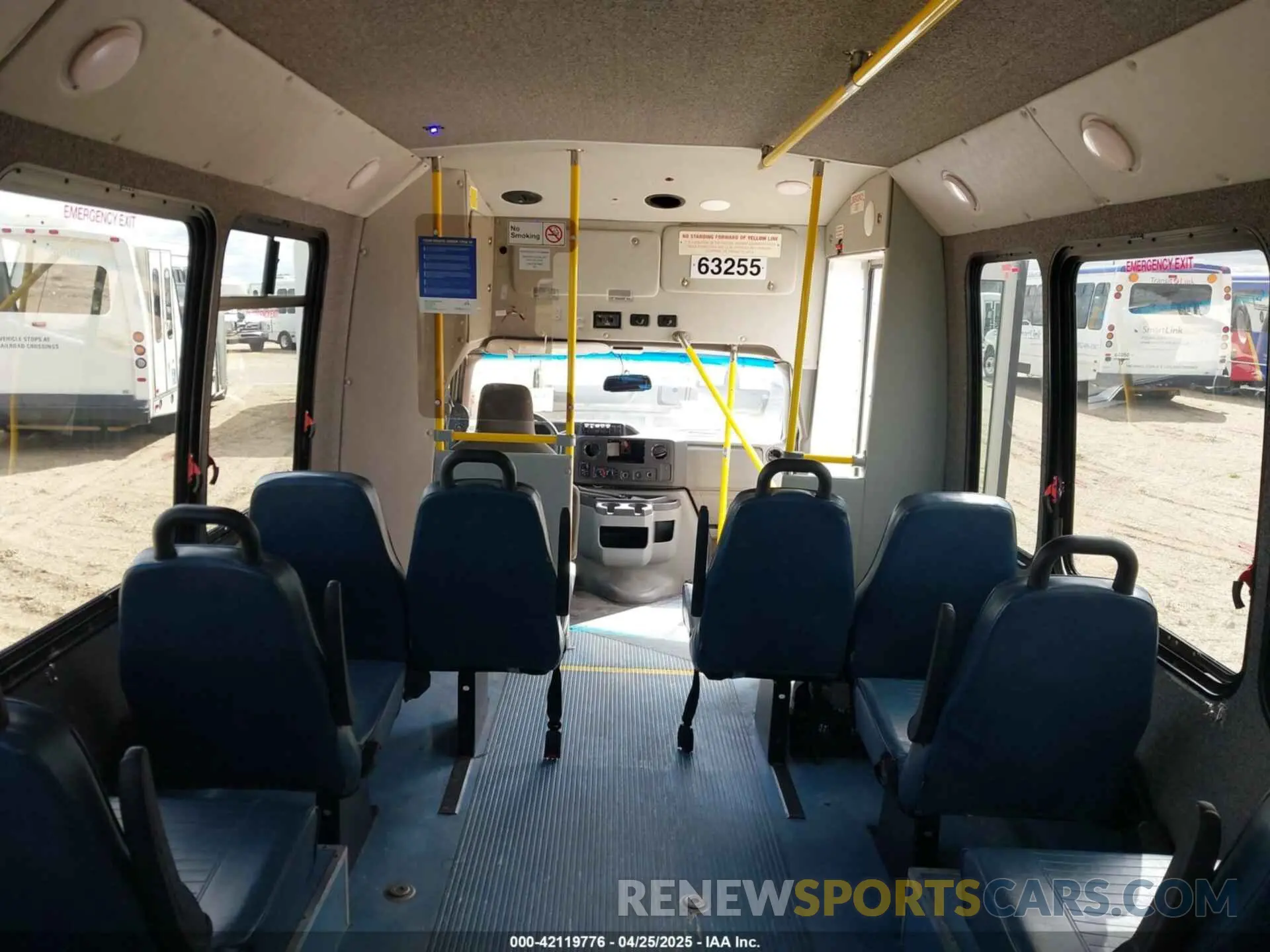 6 fotografías del automóvil dañado 1FDFE4FS3KDC60623 FORD E-450 CUTAWAY 2019