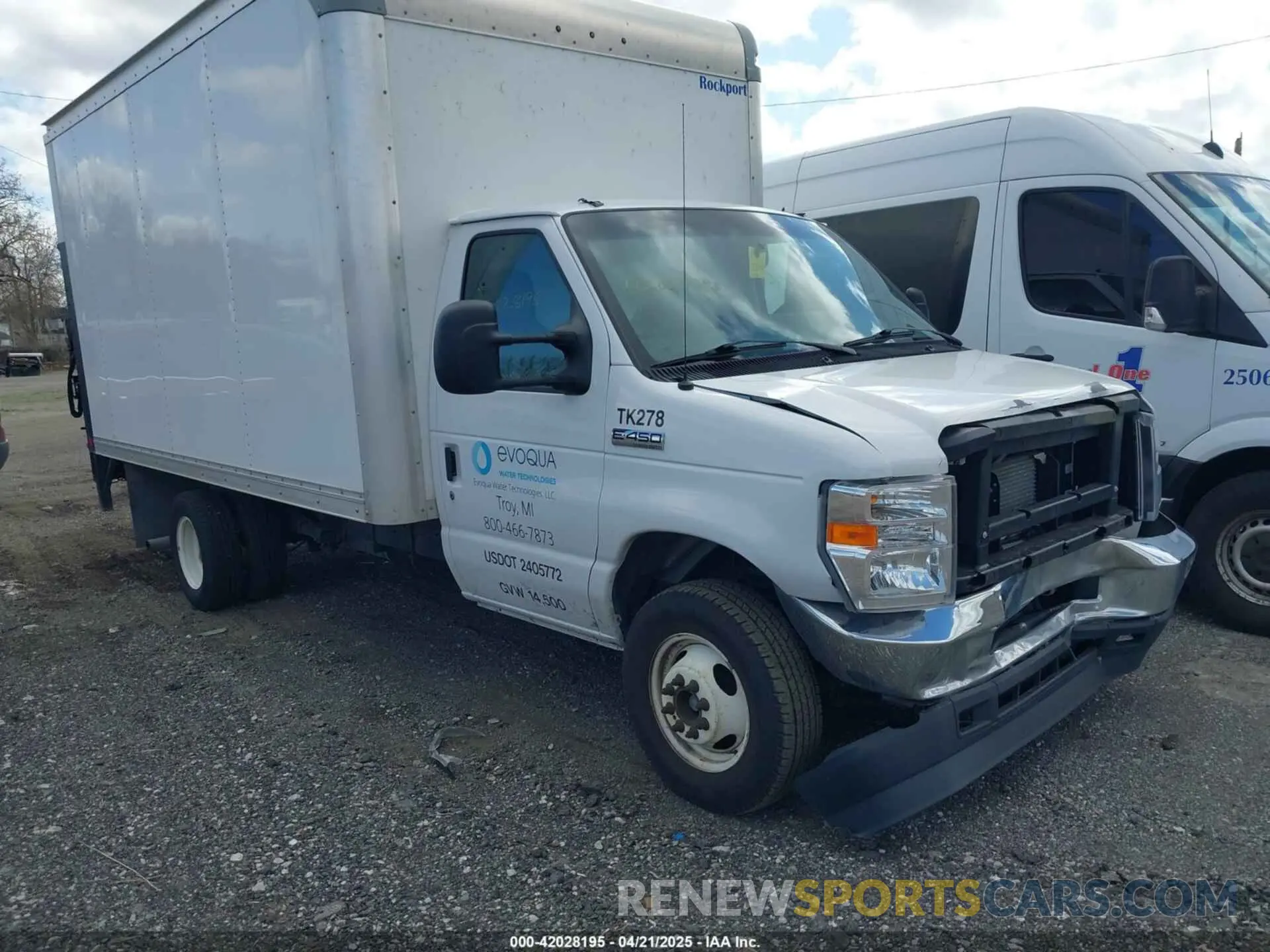 1 fotografías del automóvil dañado 1FDXE4FN5MDC25793 FORD E-450 CUTAWAY 2021
