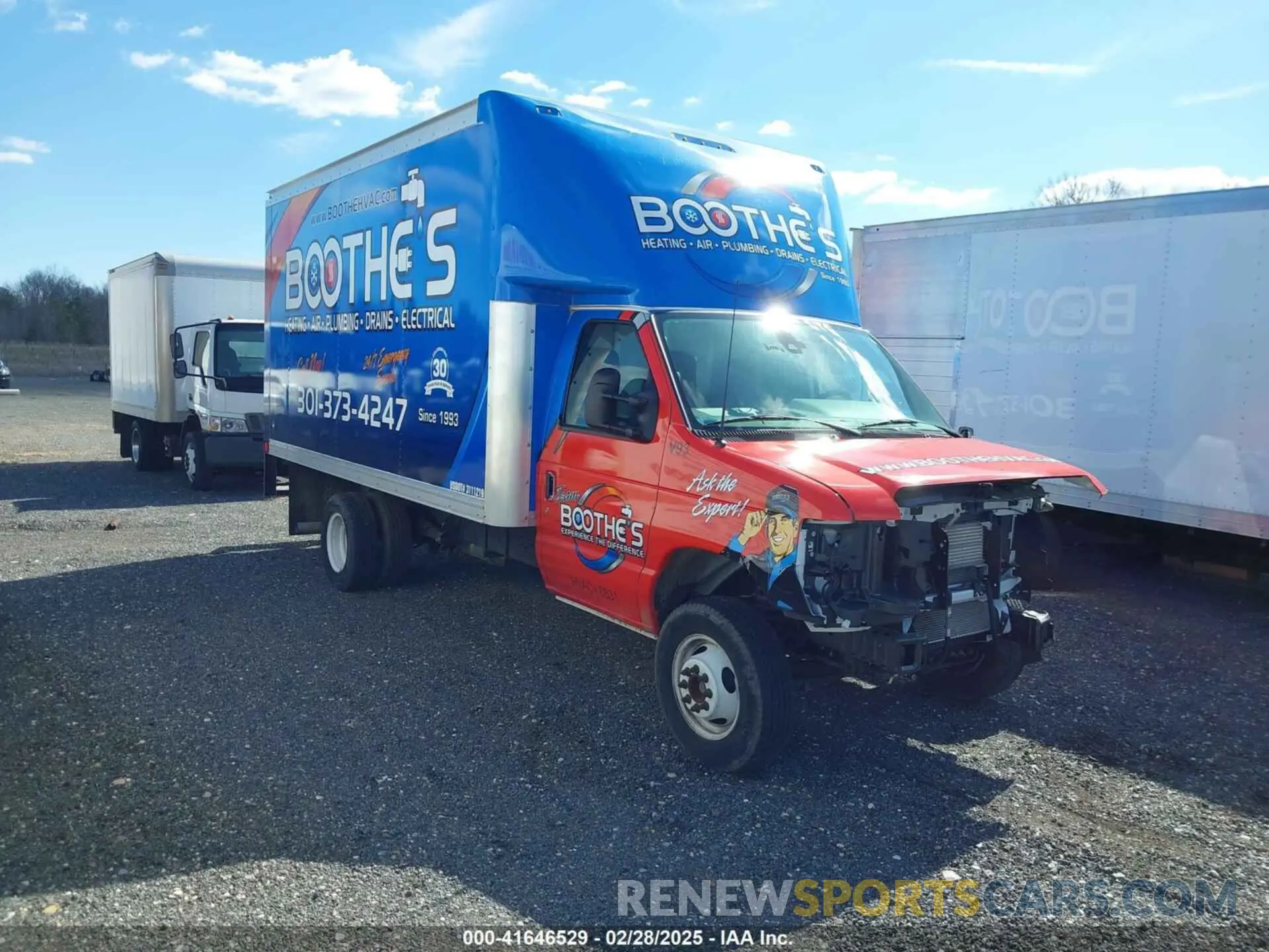 1 fotografías del automóvil dañado 1FDXE4FN8PDD20742 FORD E-450 CUTAWAY 2023
