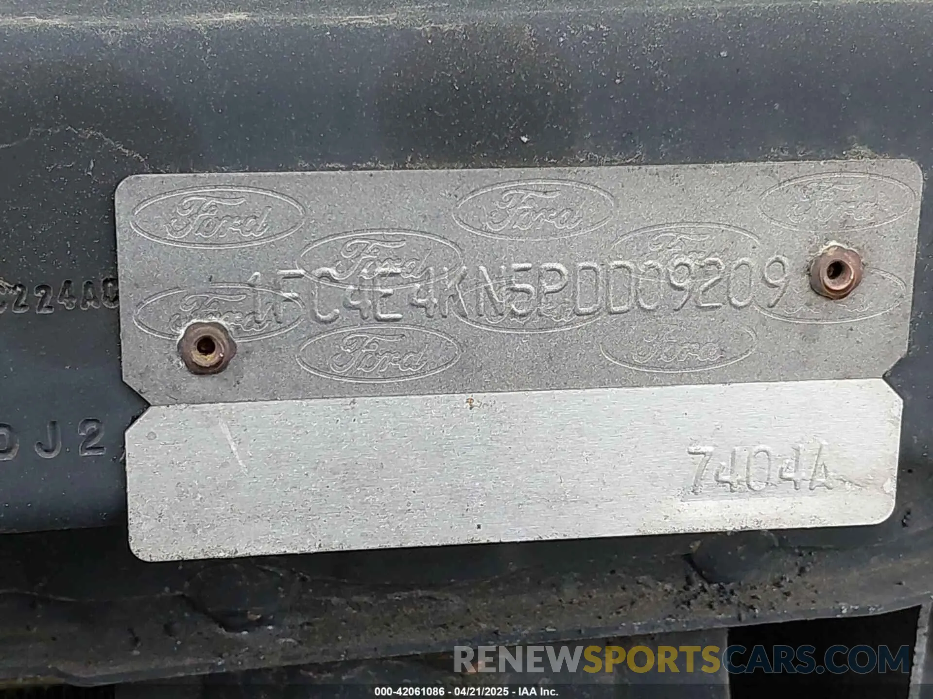 9 fotografías del automóvil dañado 1FC4E4KN5PDD09209 FORD E-450 STRIPPED 2023