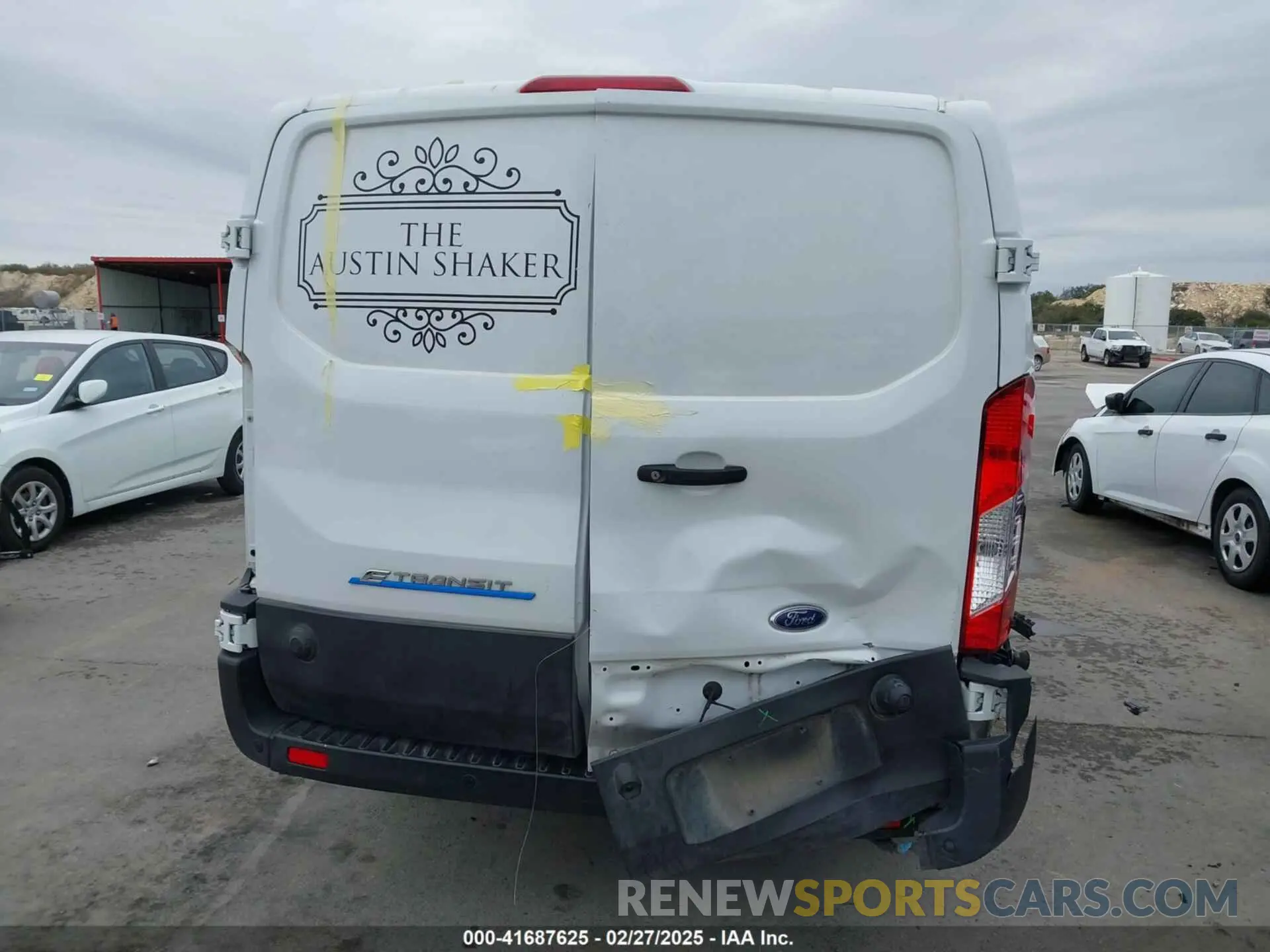16 fotografías del automóvil dañado 1FTBW1YK1NKA29828 FORD E-TRANSIT-350 2022