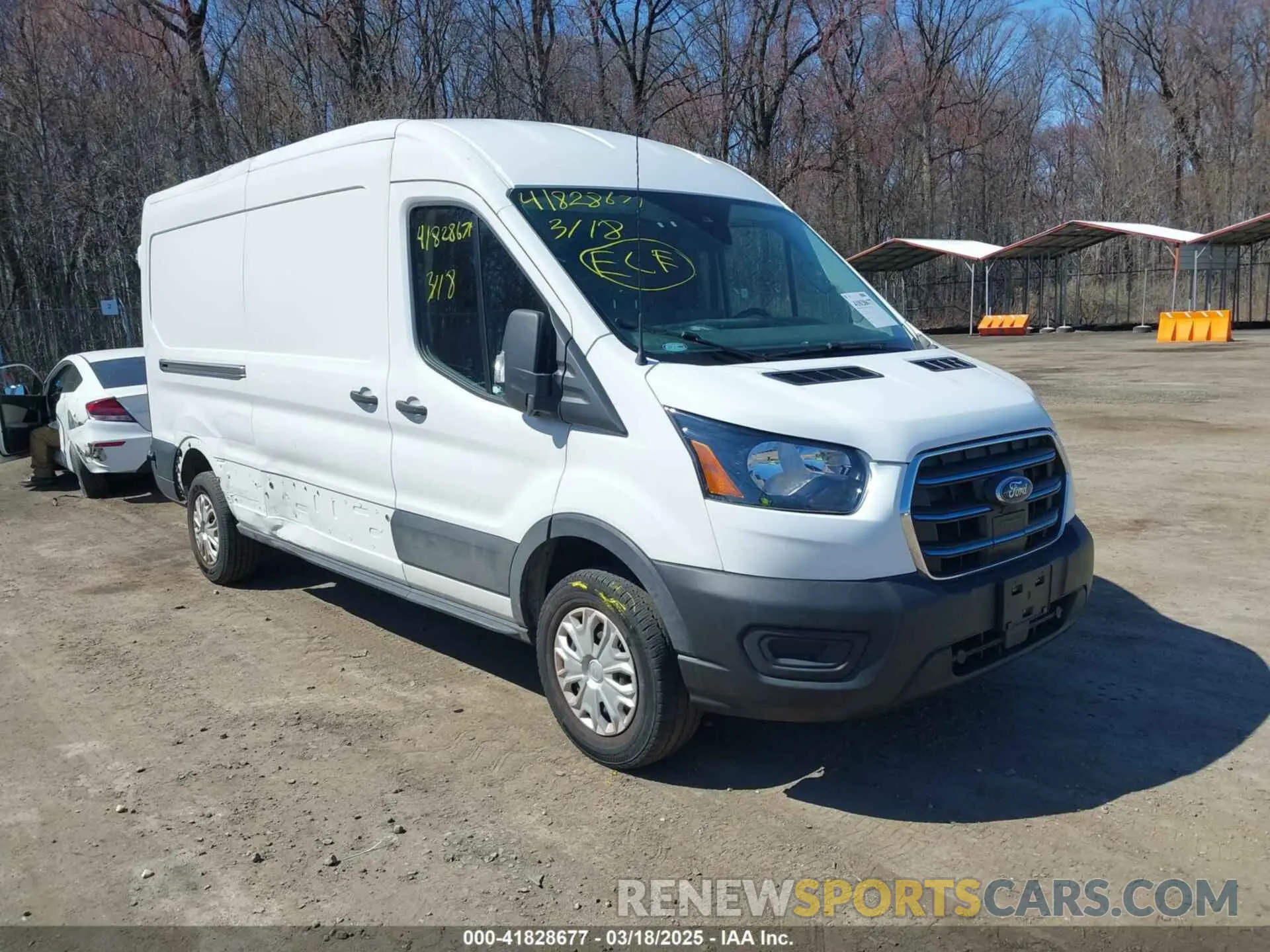 1 fotografías del automóvil dañado 1FTBW9CK0NKA63300 FORD E-TRANSIT-350 2022