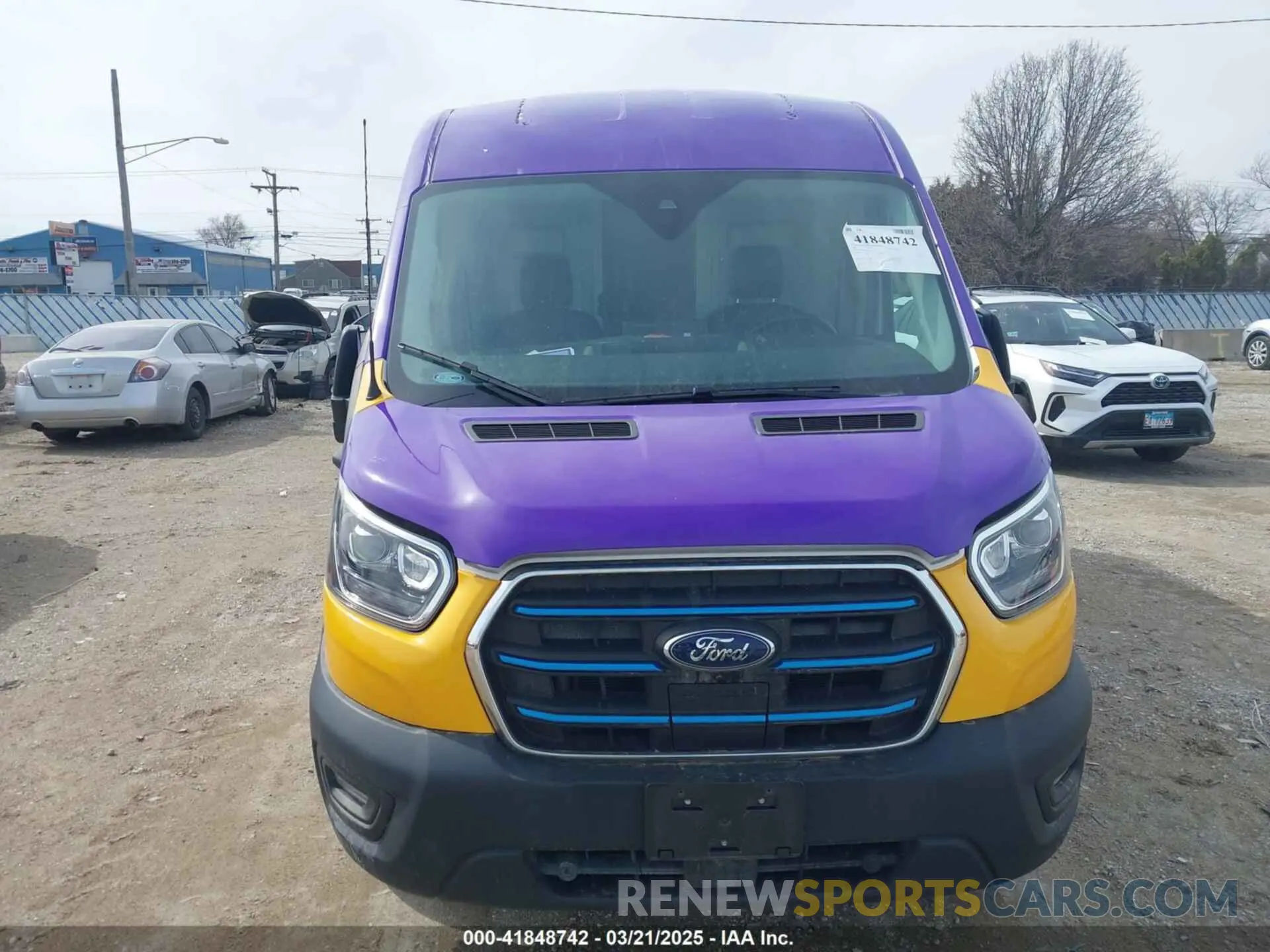 12 fotografías del automóvil dañado 1FTBW9CK7NKA13073 FORD E-TRANSIT-350 2022