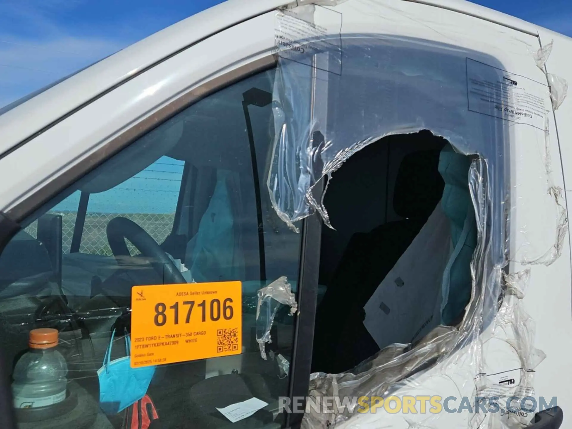 12 fotografías del automóvil dañado 1FTBW1YKXPKA47909 FORD E-TRANSIT-350 2023
