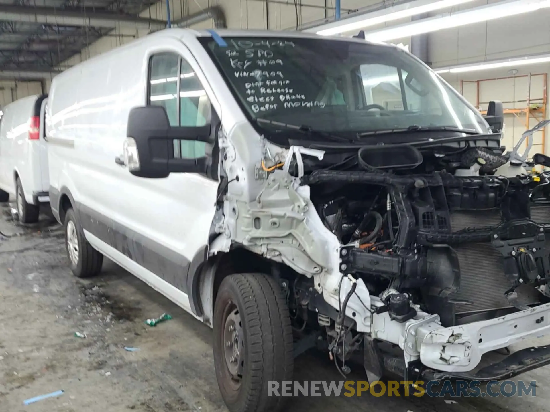 30 fotografías del automóvil dañado 1FTBW1YKXPKA47909 FORD E-TRANSIT-350 2023