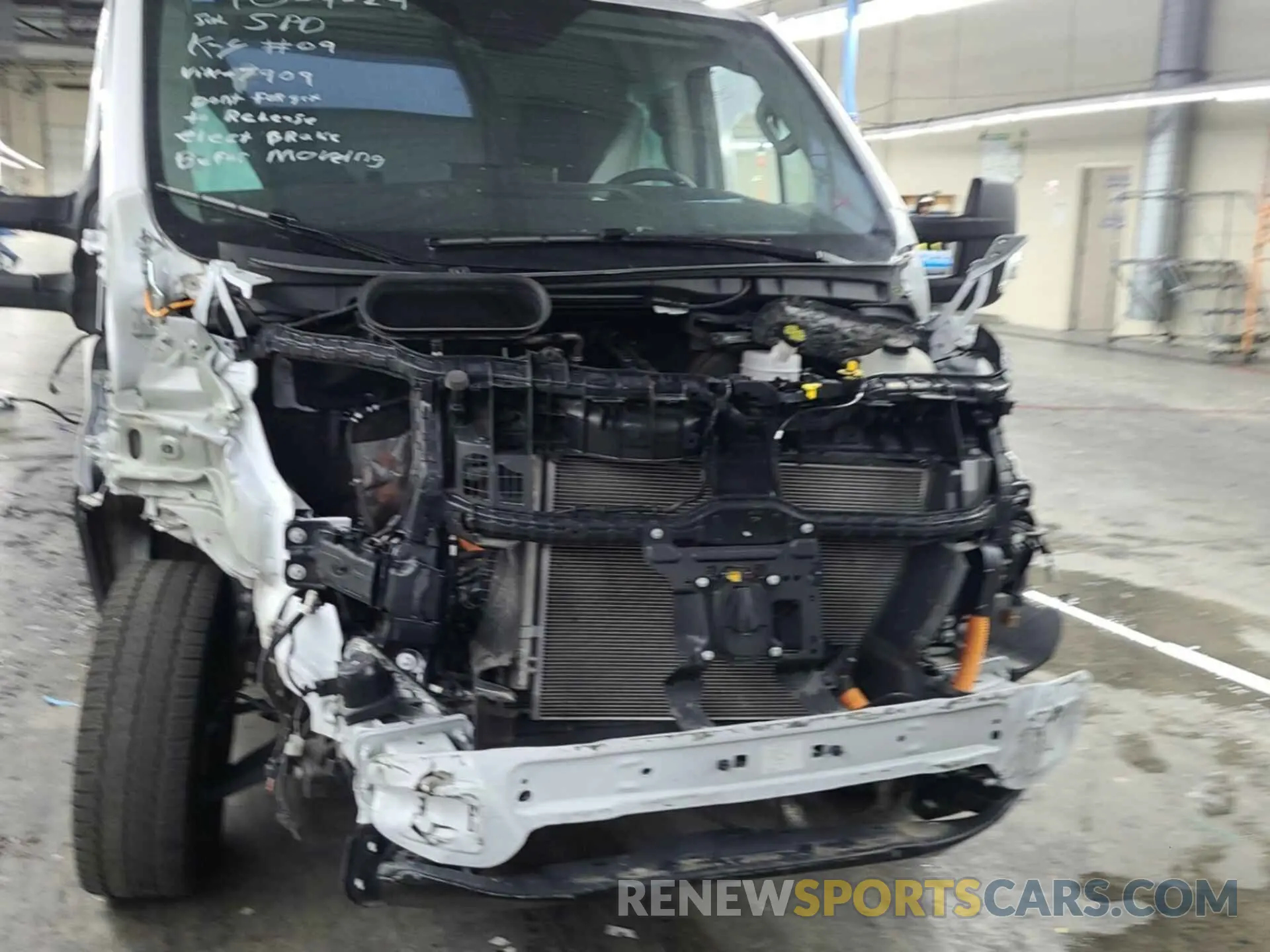 35 fotografías del automóvil dañado 1FTBW1YKXPKA47909 FORD E-TRANSIT-350 2023