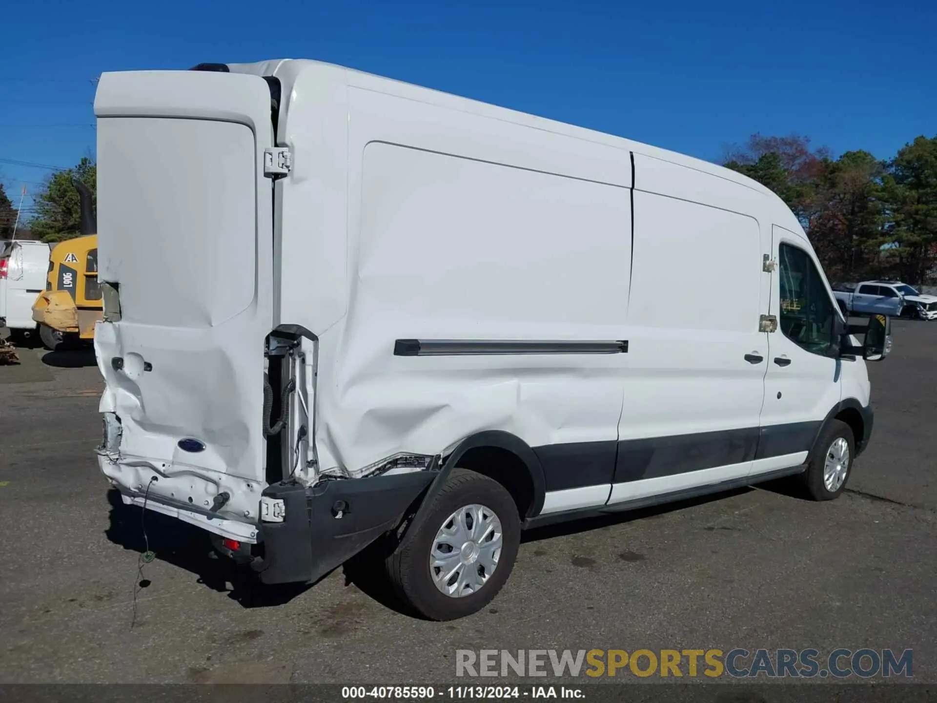 6 fotografías del automóvil dañado 1FTBW9CK0NKA50238 FORD E-TRANSIT-350 CARGO VAN 2022