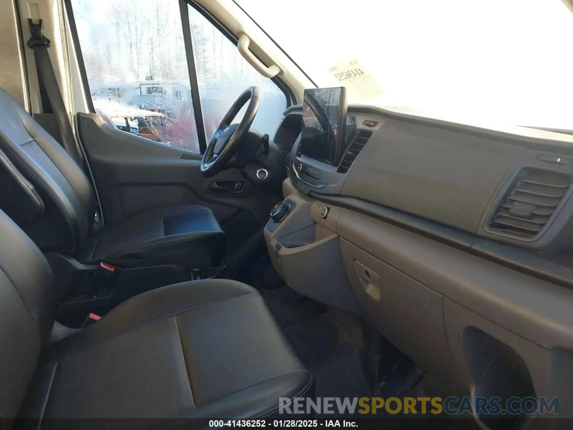 5 fotografías del automóvil dañado 1FTBW3XK6PKA16296 FORD E-TRANSIT-350 CARGO VAN 2023