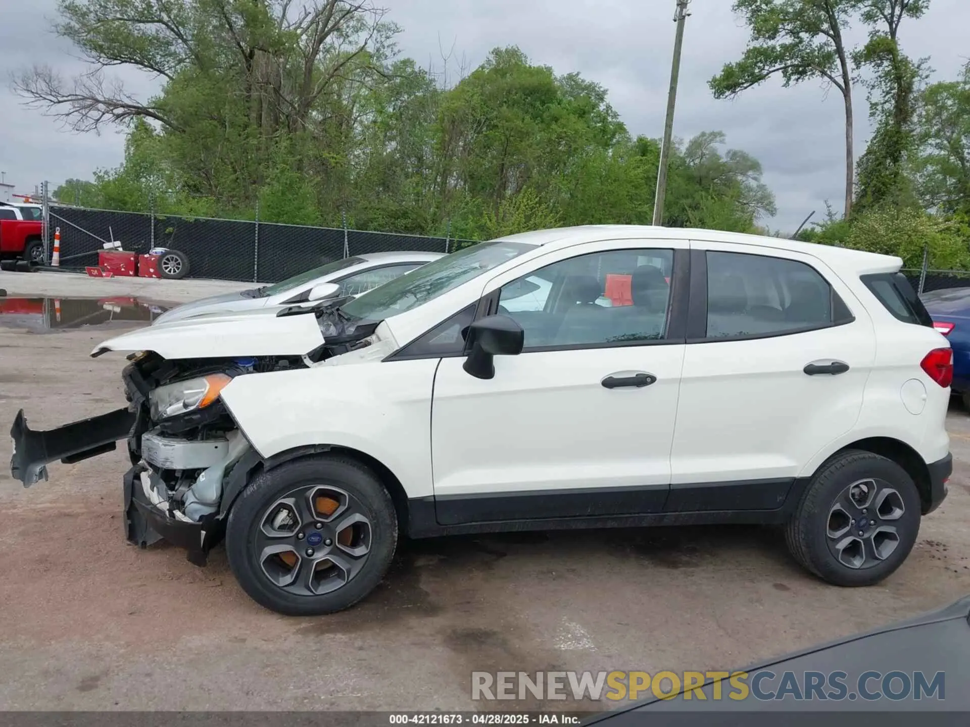 15 fotografías del automóvil dañado MAJ3S2FE2KC309398 FORD ECOSPORT 2019