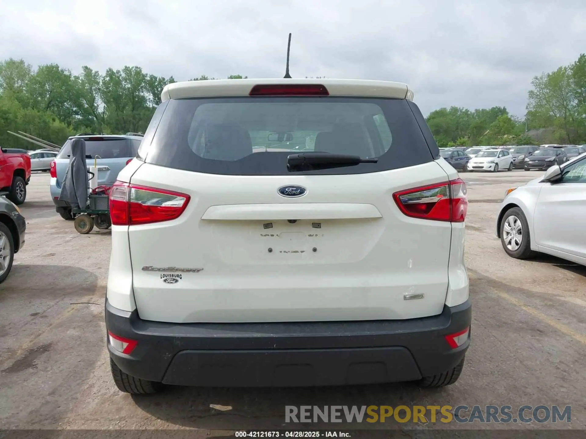 17 fotografías del automóvil dañado MAJ3S2FE2KC309398 FORD ECOSPORT 2019