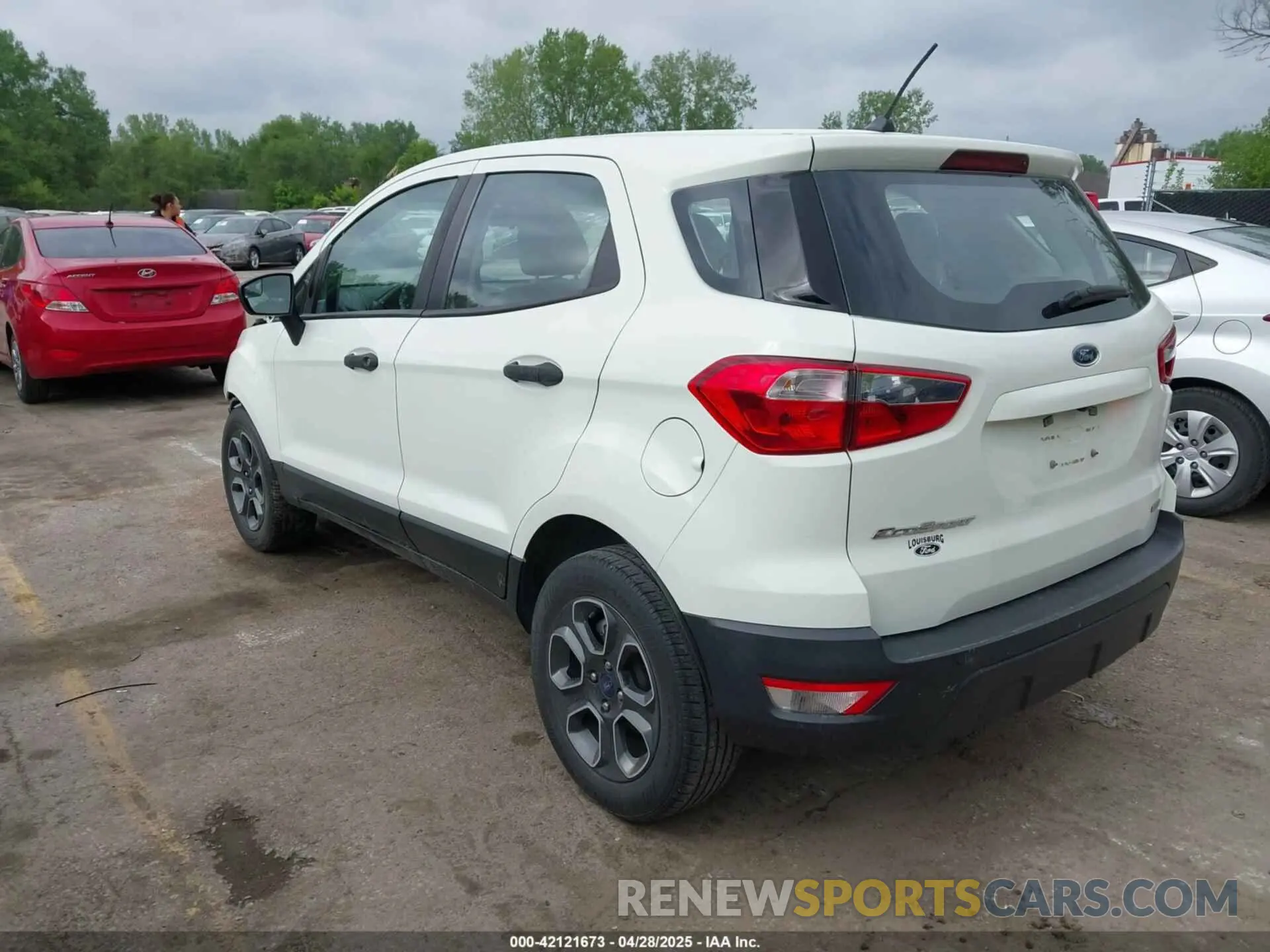 3 fotografías del automóvil dañado MAJ3S2FE2KC309398 FORD ECOSPORT 2019