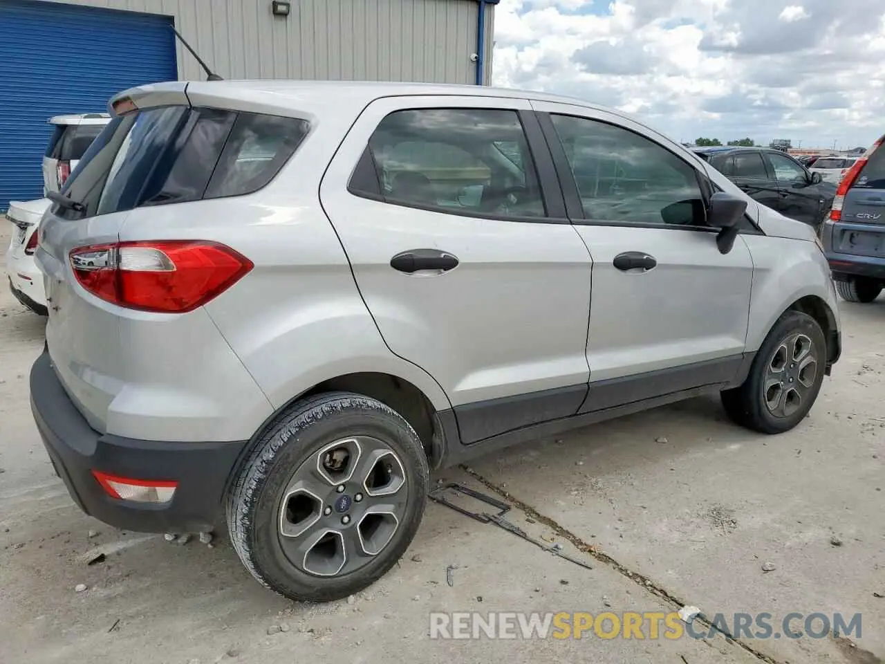 3 fotografías del automóvil dañado MAJ3S2FE3KC268909 FORD ECOSPORT 2019