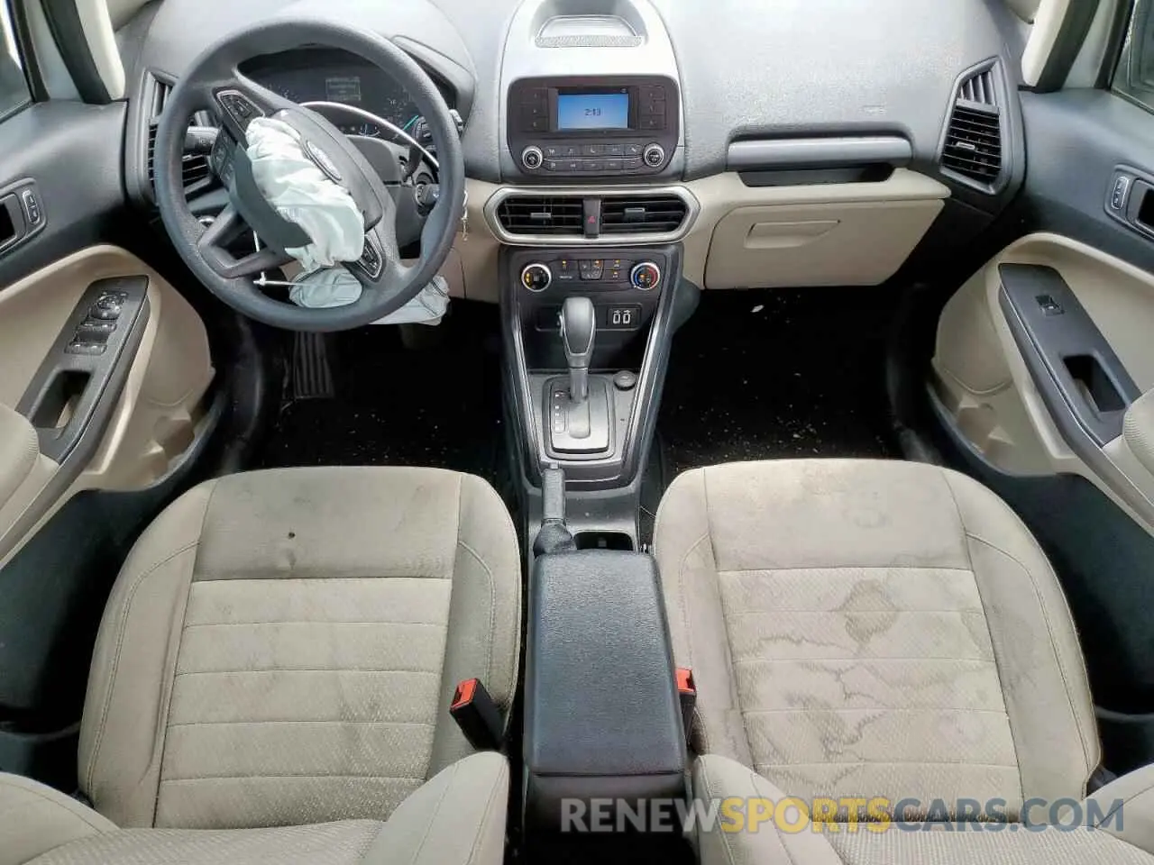 8 fotografías del automóvil dañado MAJ3S2FE3KC268909 FORD ECOSPORT 2019
