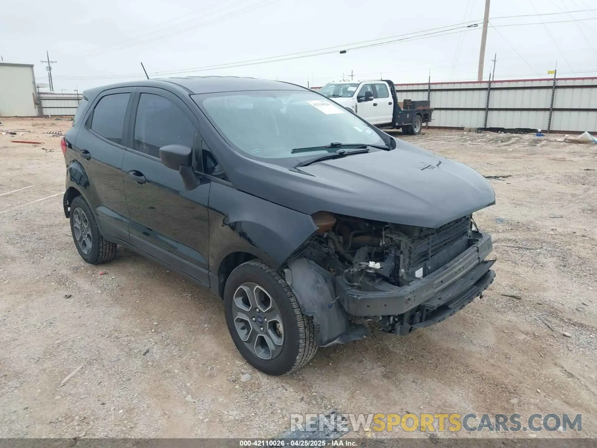 1 fotografías del automóvil dañado MAJ3S2FE4KC288862 FORD ECOSPORT 2019