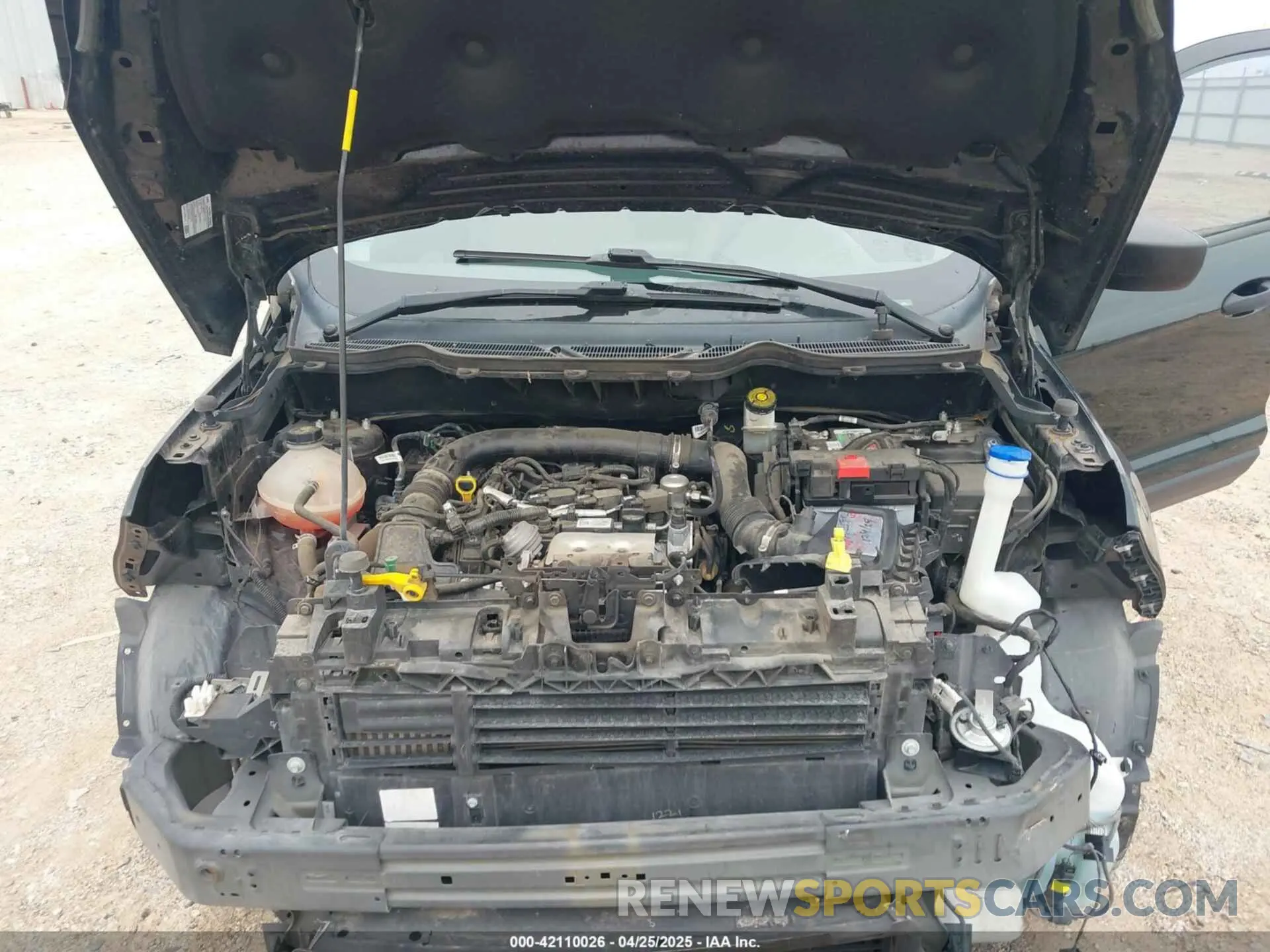 10 fotografías del automóvil dañado MAJ3S2FE4KC288862 FORD ECOSPORT 2019