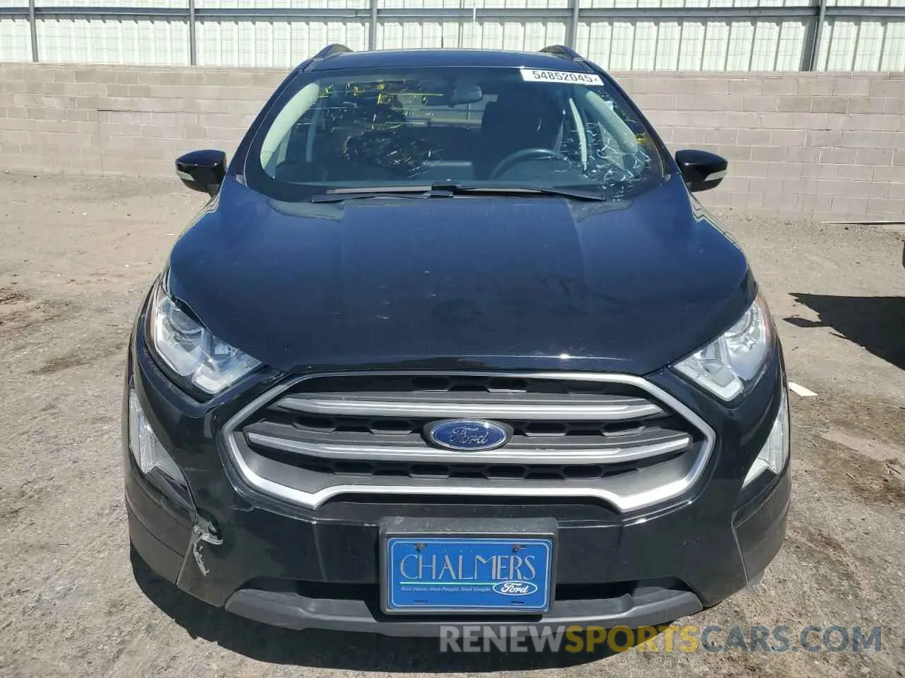 5 fotografías del automóvil dañado MAJ3S2GE0KC261589 FORD ECOSPORT 2019