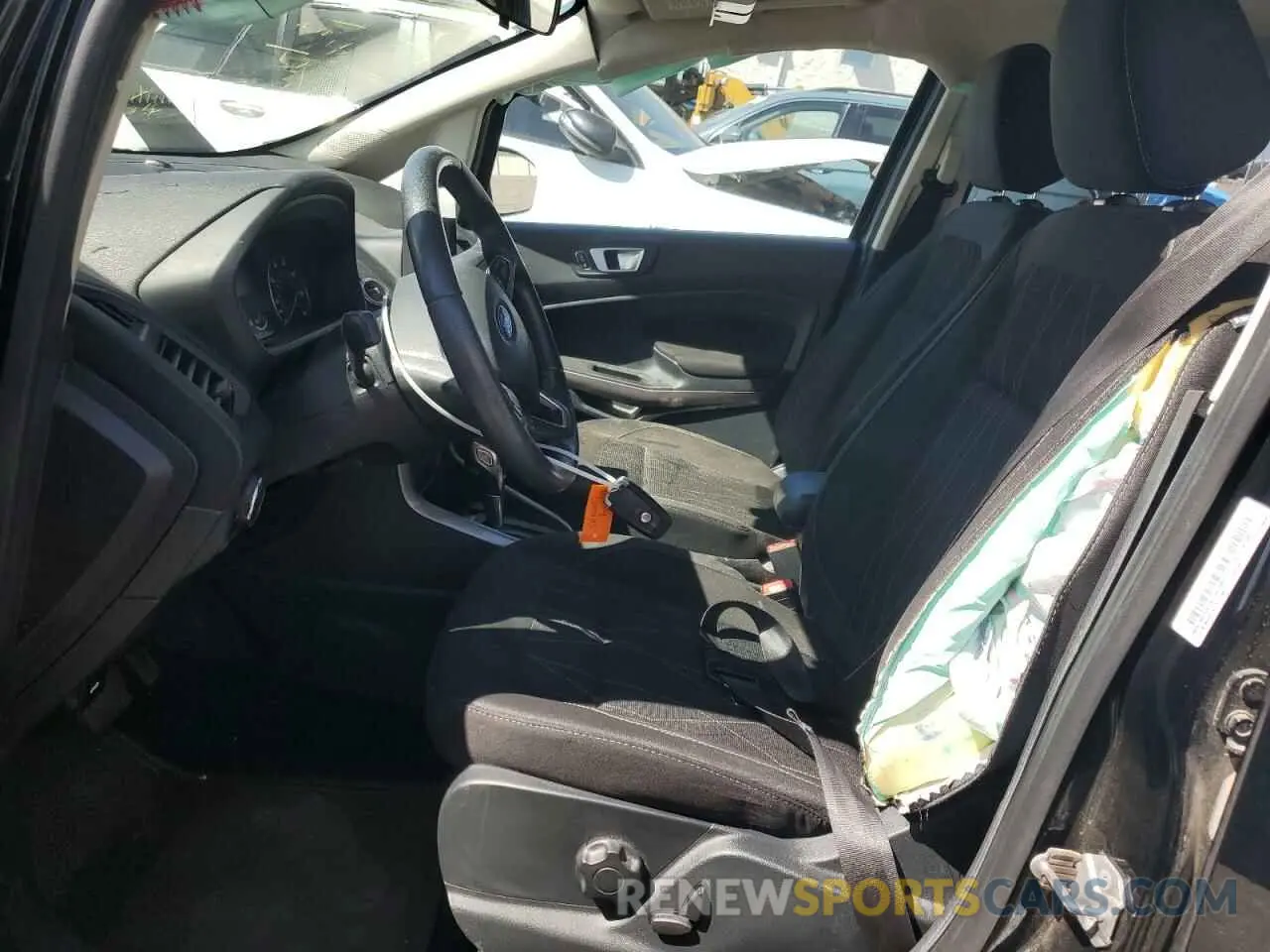 7 fotografías del automóvil dañado MAJ3S2GE0KC261589 FORD ECOSPORT 2019