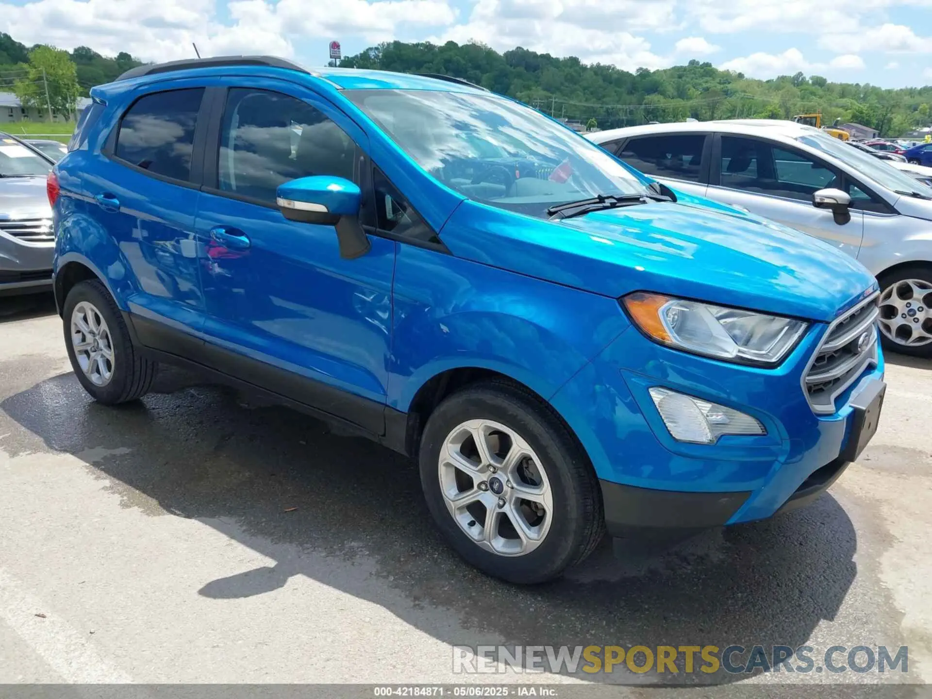 1 fotografías del automóvil dañado MAJ3S2GE0KC269191 FORD ECOSPORT 2019