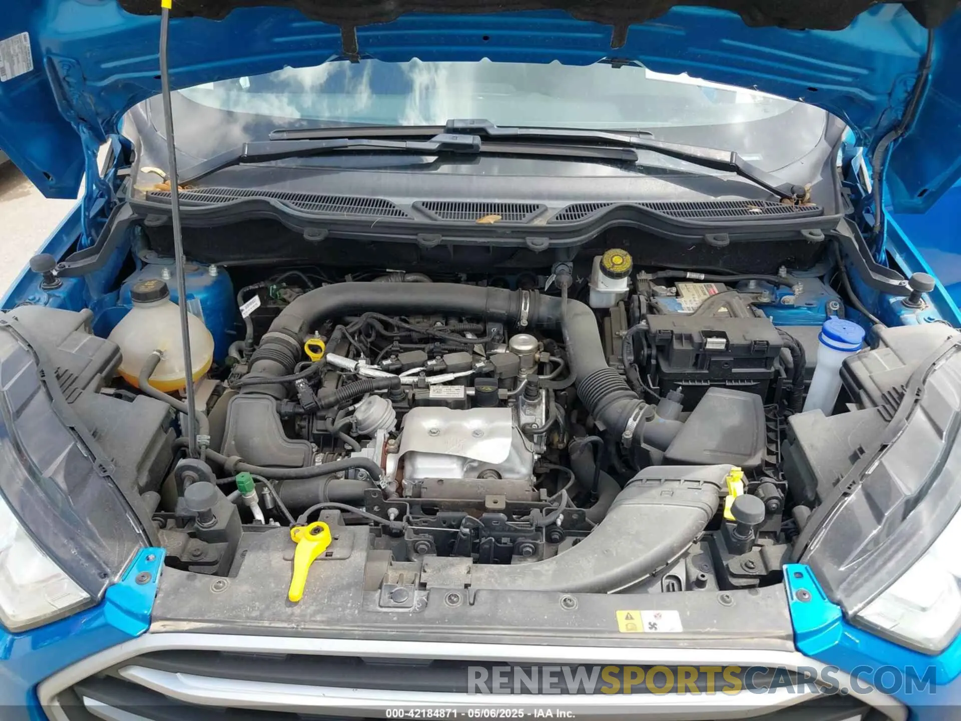 10 fotografías del automóvil dañado MAJ3S2GE0KC269191 FORD ECOSPORT 2019