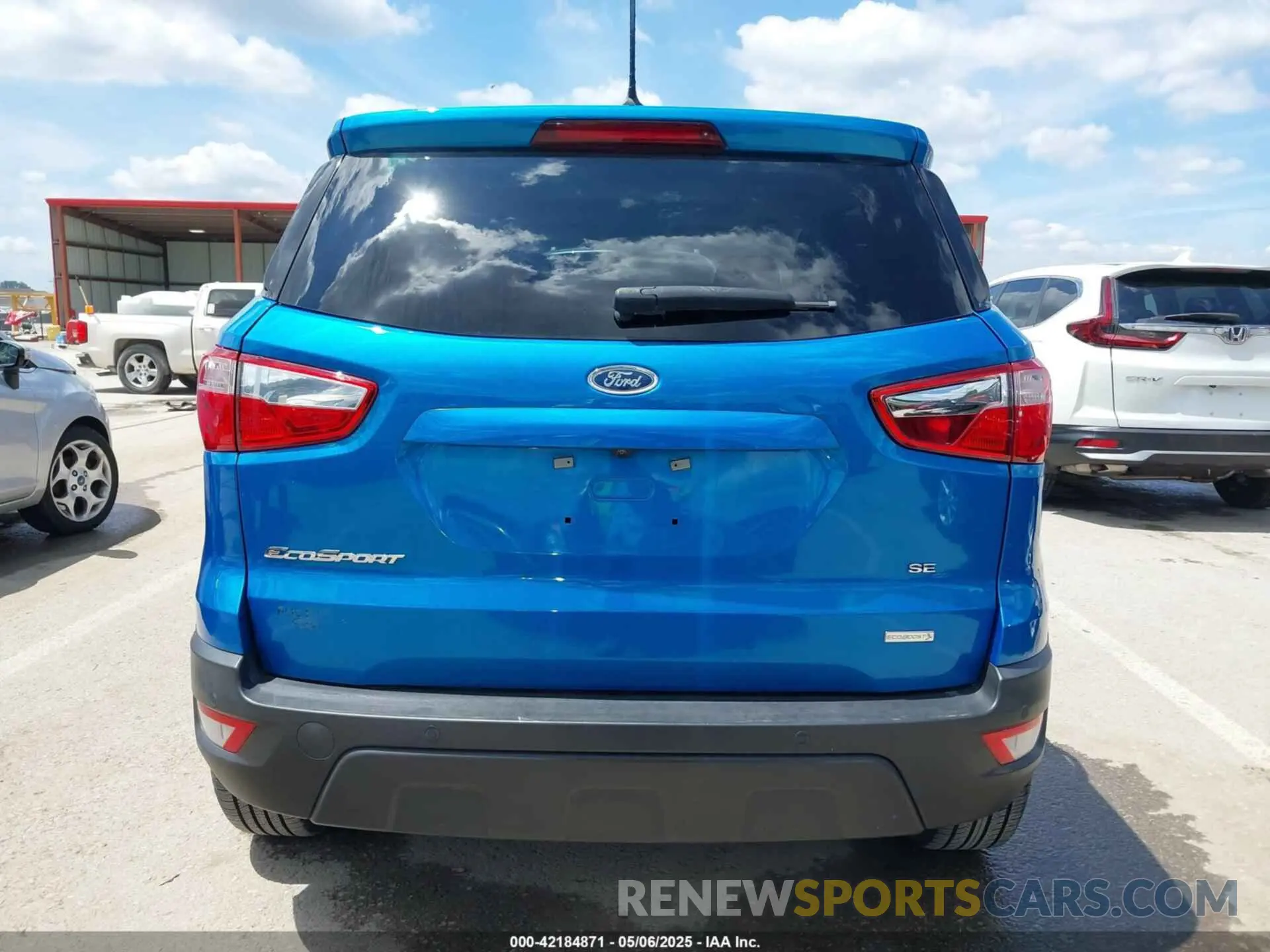 16 fotografías del automóvil dañado MAJ3S2GE0KC269191 FORD ECOSPORT 2019