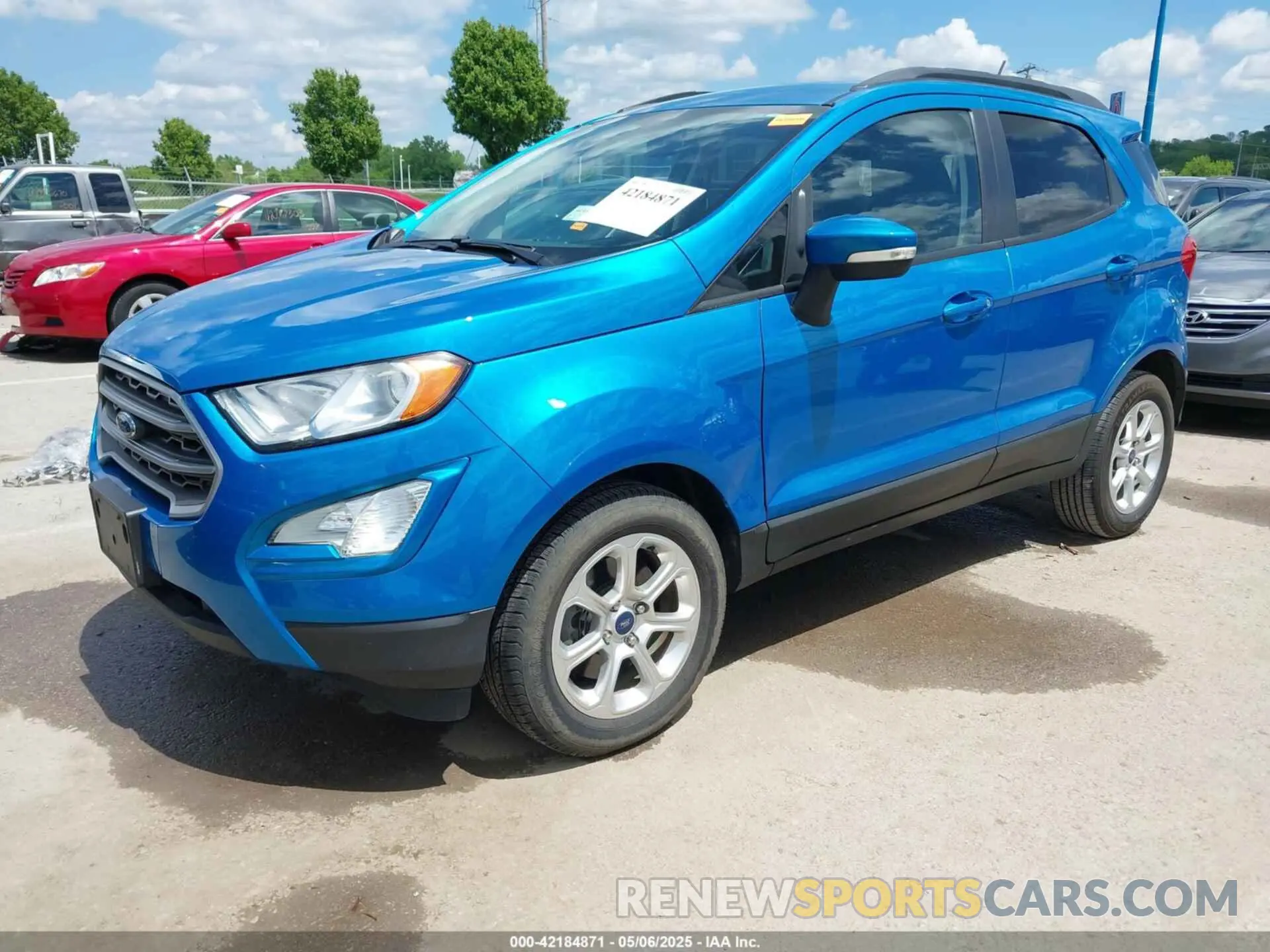 2 fotografías del automóvil dañado MAJ3S2GE0KC269191 FORD ECOSPORT 2019