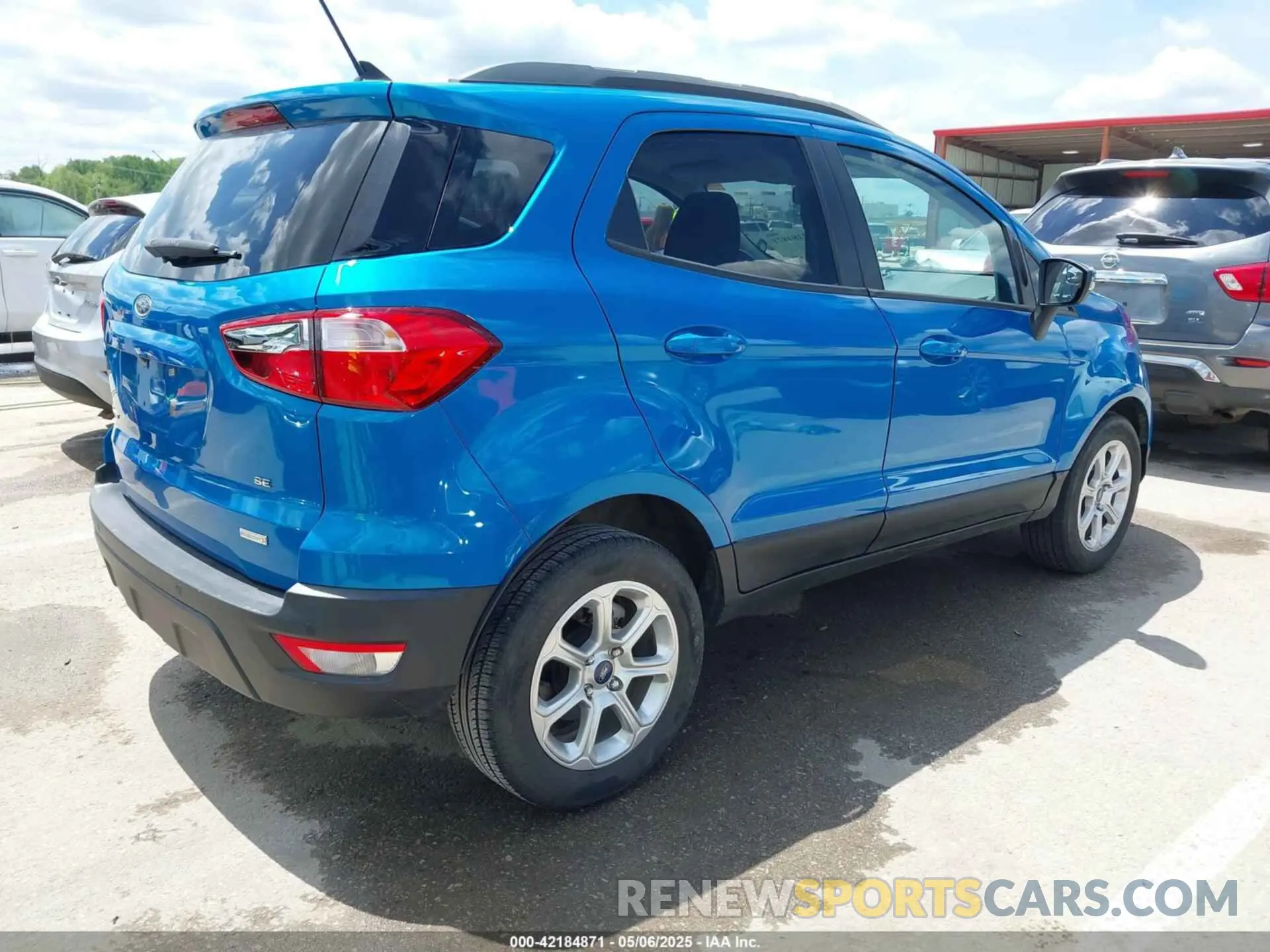 4 fotografías del automóvil dañado MAJ3S2GE0KC269191 FORD ECOSPORT 2019
