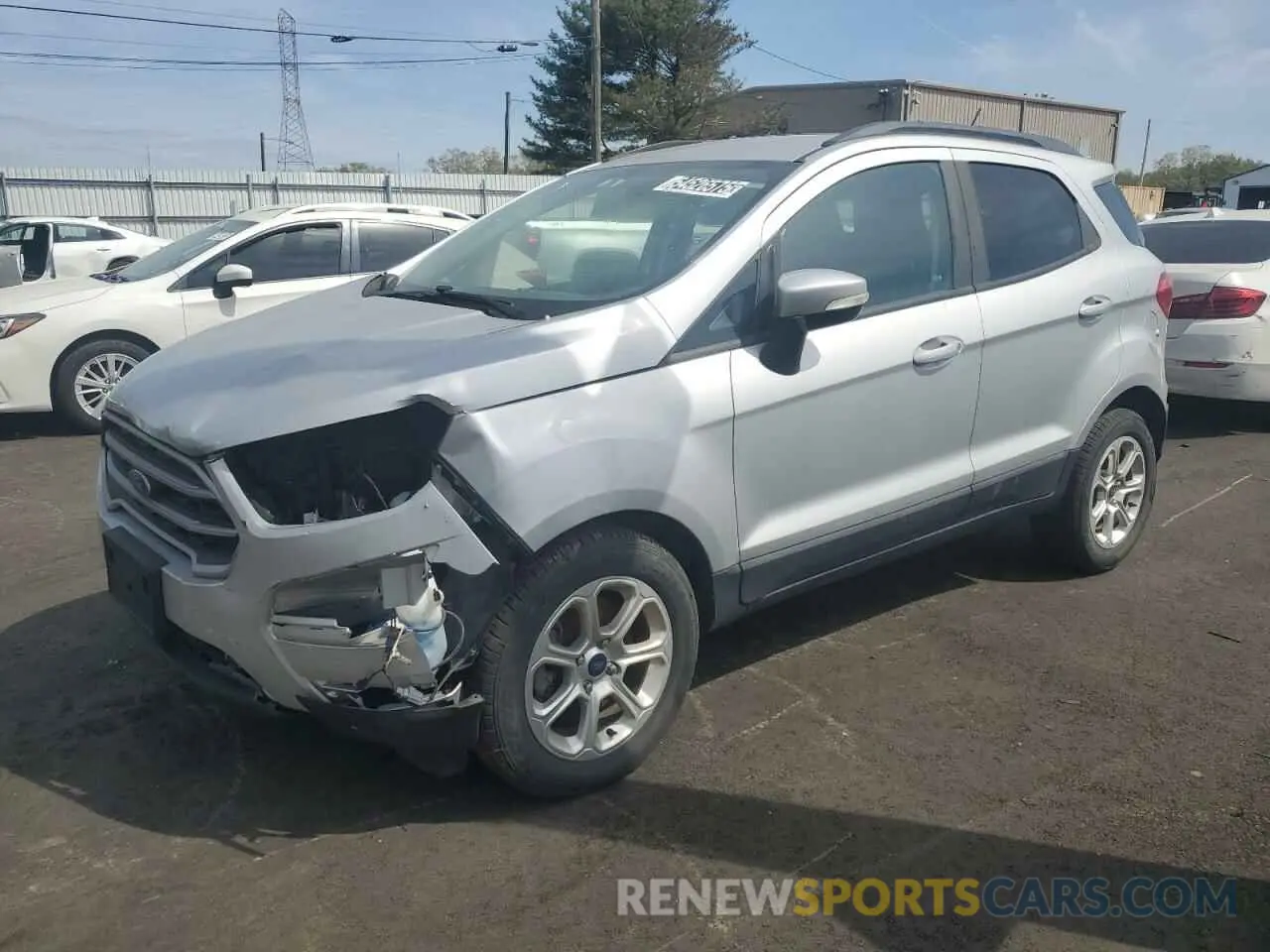 1 fotografías del automóvil dañado MAJ3S2GE0KC270745 FORD ECOSPORT 2019