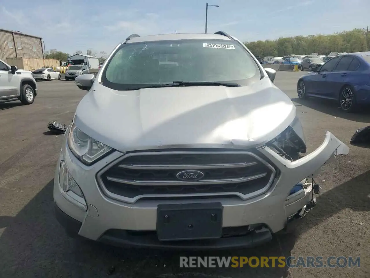 5 fotografías del automóvil dañado MAJ3S2GE0KC270745 FORD ECOSPORT 2019