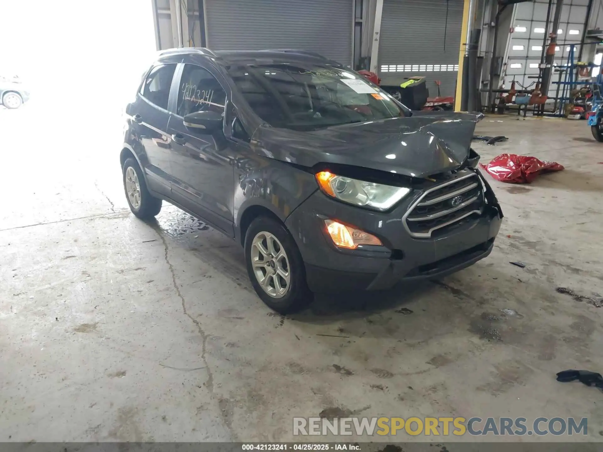 1 fotografías del automóvil dañado MAJ3S2GE0KC303128 FORD ECOSPORT 2019