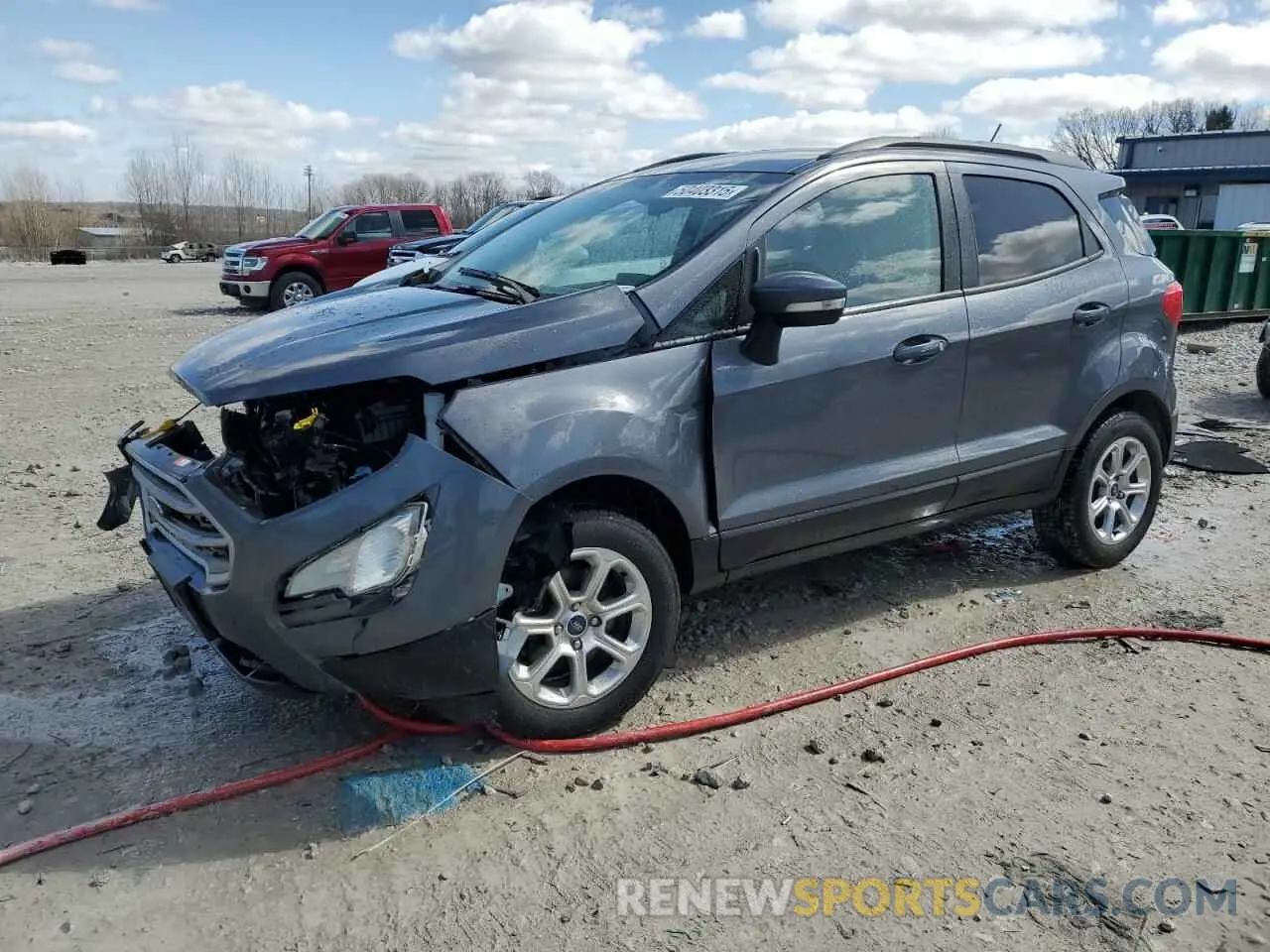 1 fotografías del automóvil dañado MAJ3S2GE1KC284928 FORD ECOSPORT 2019