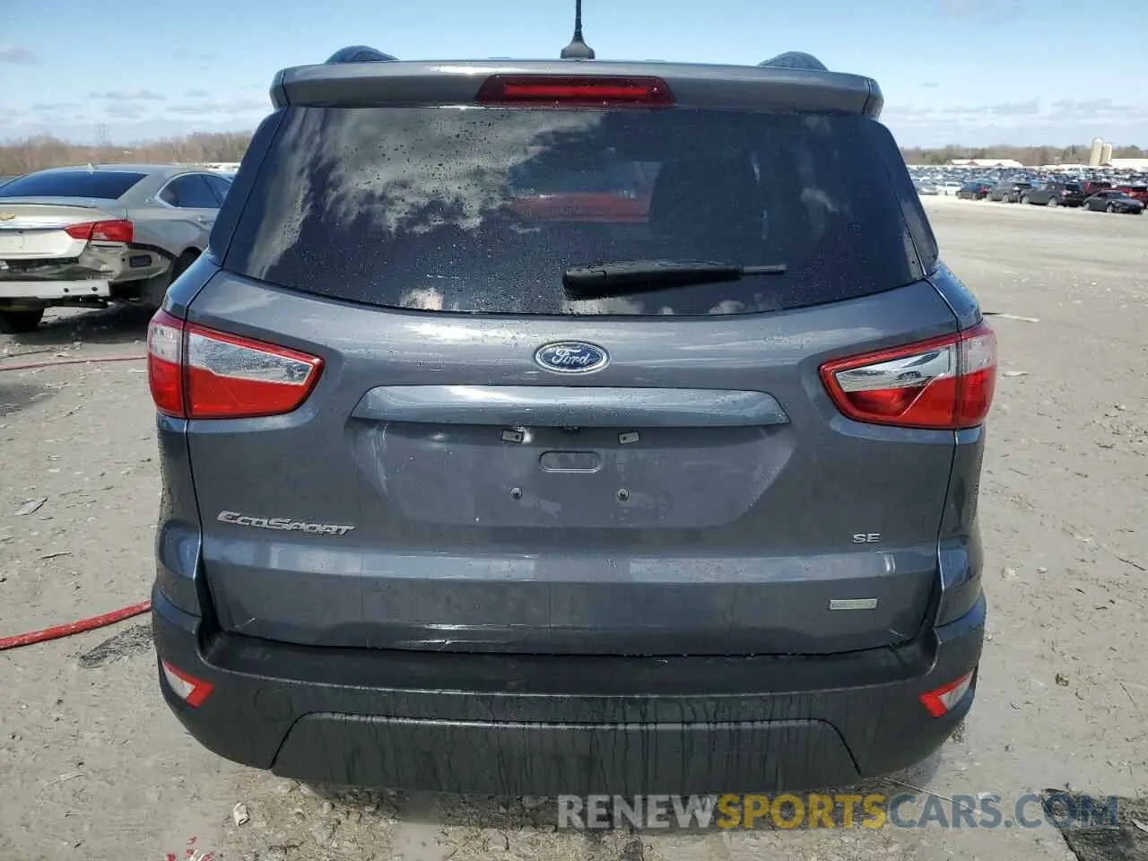 6 fotografías del automóvil dañado MAJ3S2GE1KC284928 FORD ECOSPORT 2019