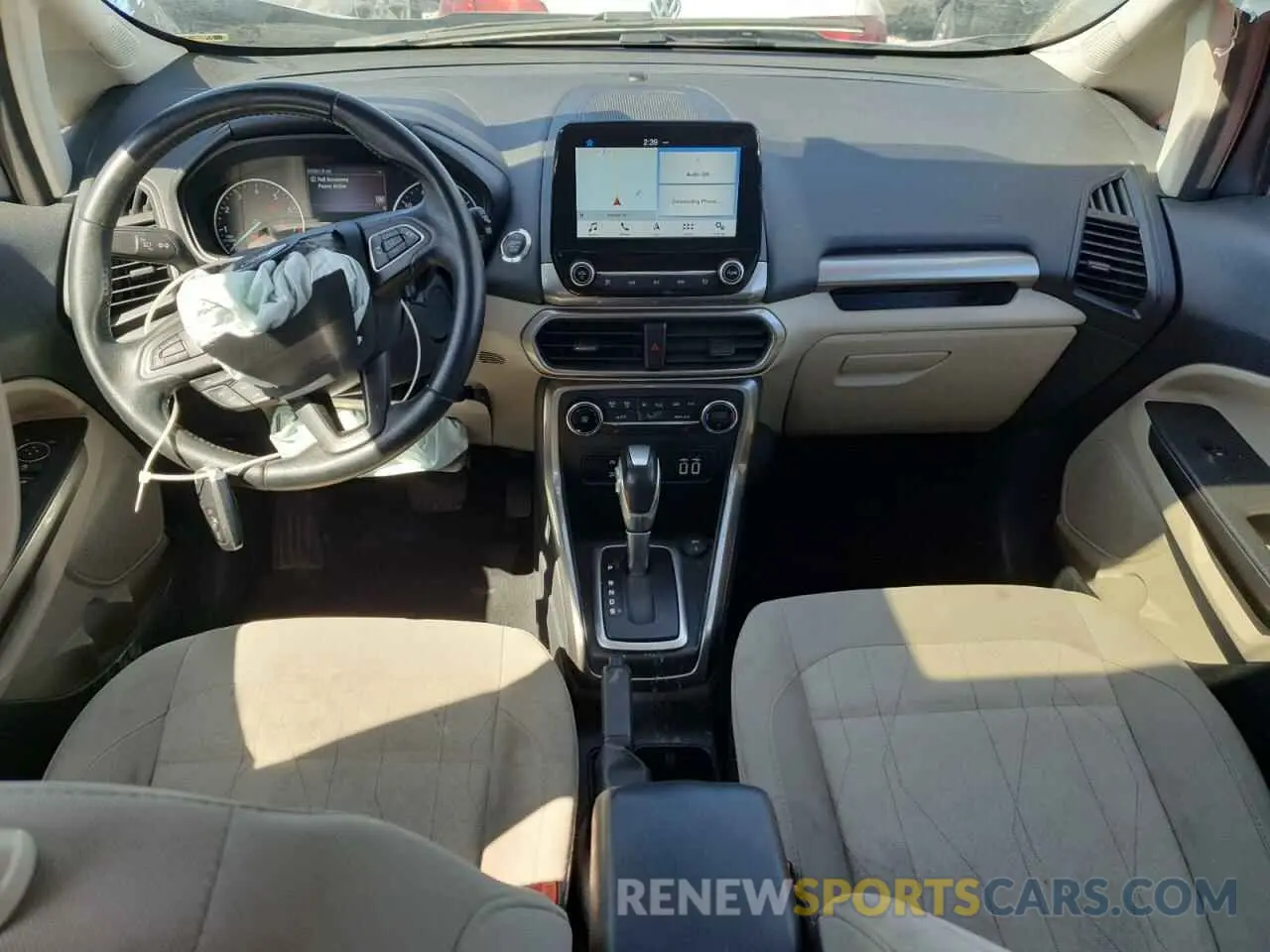 8 fotografías del automóvil dañado MAJ3S2GE1KC284928 FORD ECOSPORT 2019