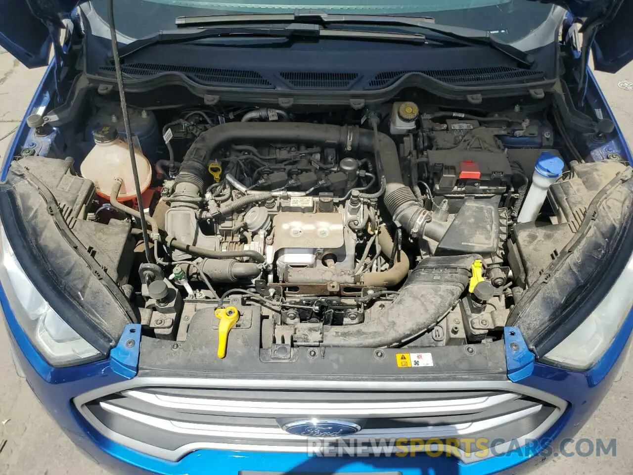 13 fotografías del automóvil dañado MAJ3S2GE1KC307947 FORD ECOSPORT 2019