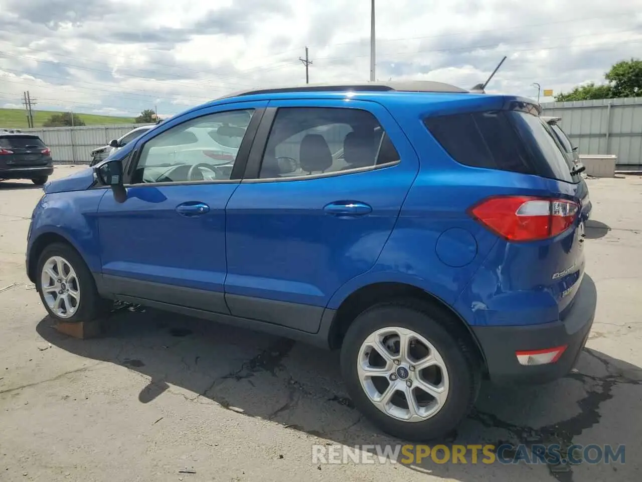 2 fotografías del automóvil dañado MAJ3S2GE1KC307947 FORD ECOSPORT 2019