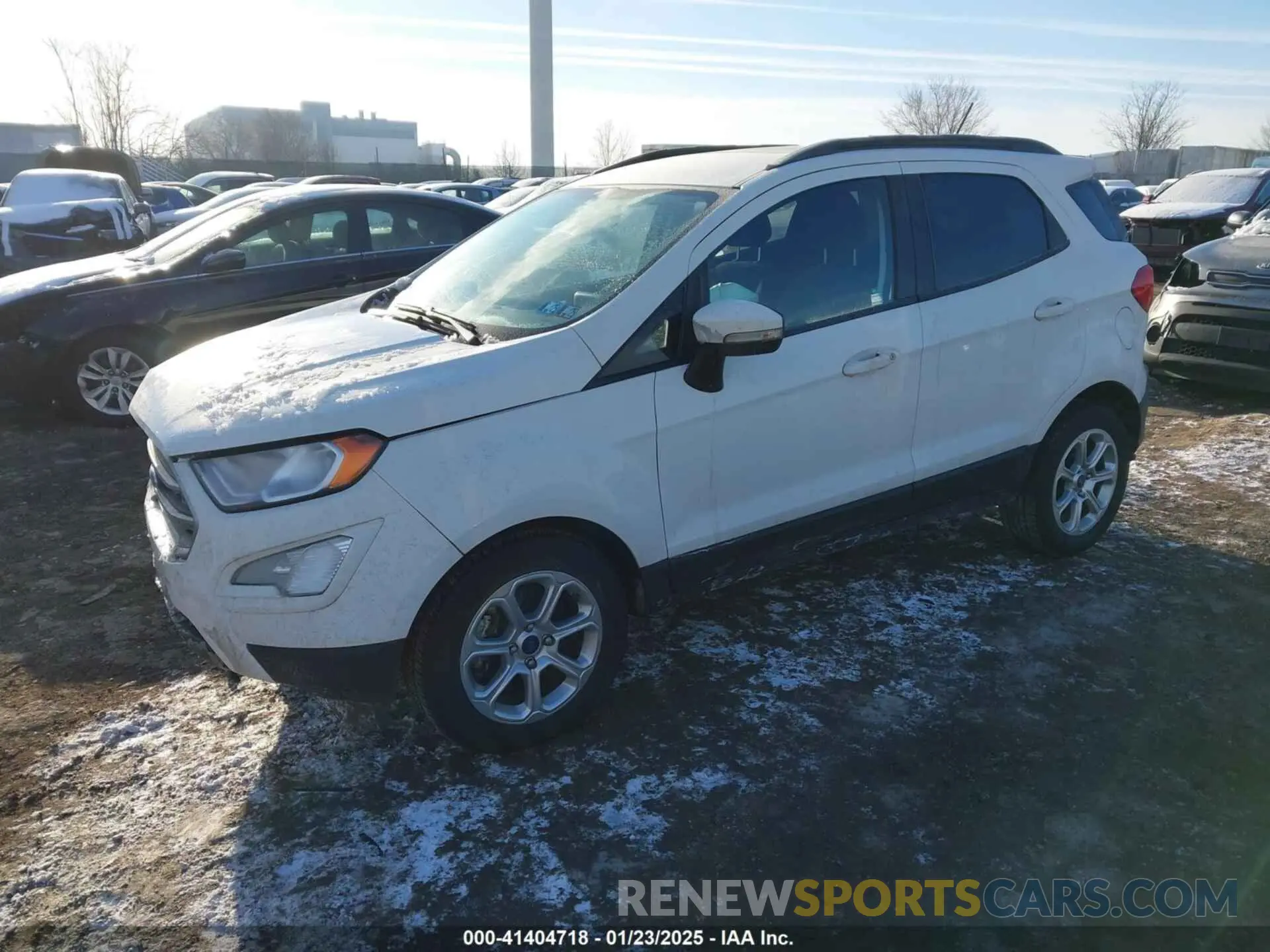 2 fotografías del automóvil dañado MAJ3S2GE2KC257737 FORD ECOSPORT 2019