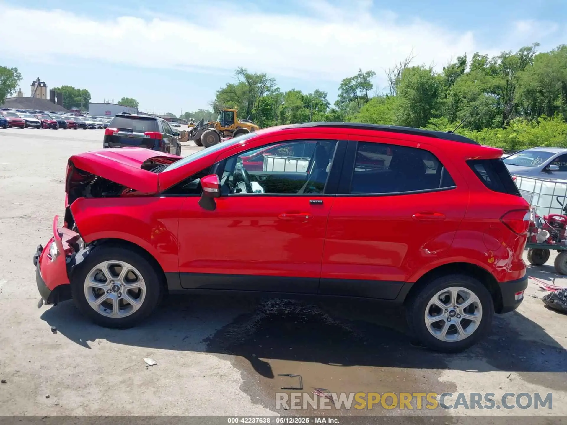 15 fotografías del automóvil dañado MAJ3S2GE2KC304409 FORD ECOSPORT 2019