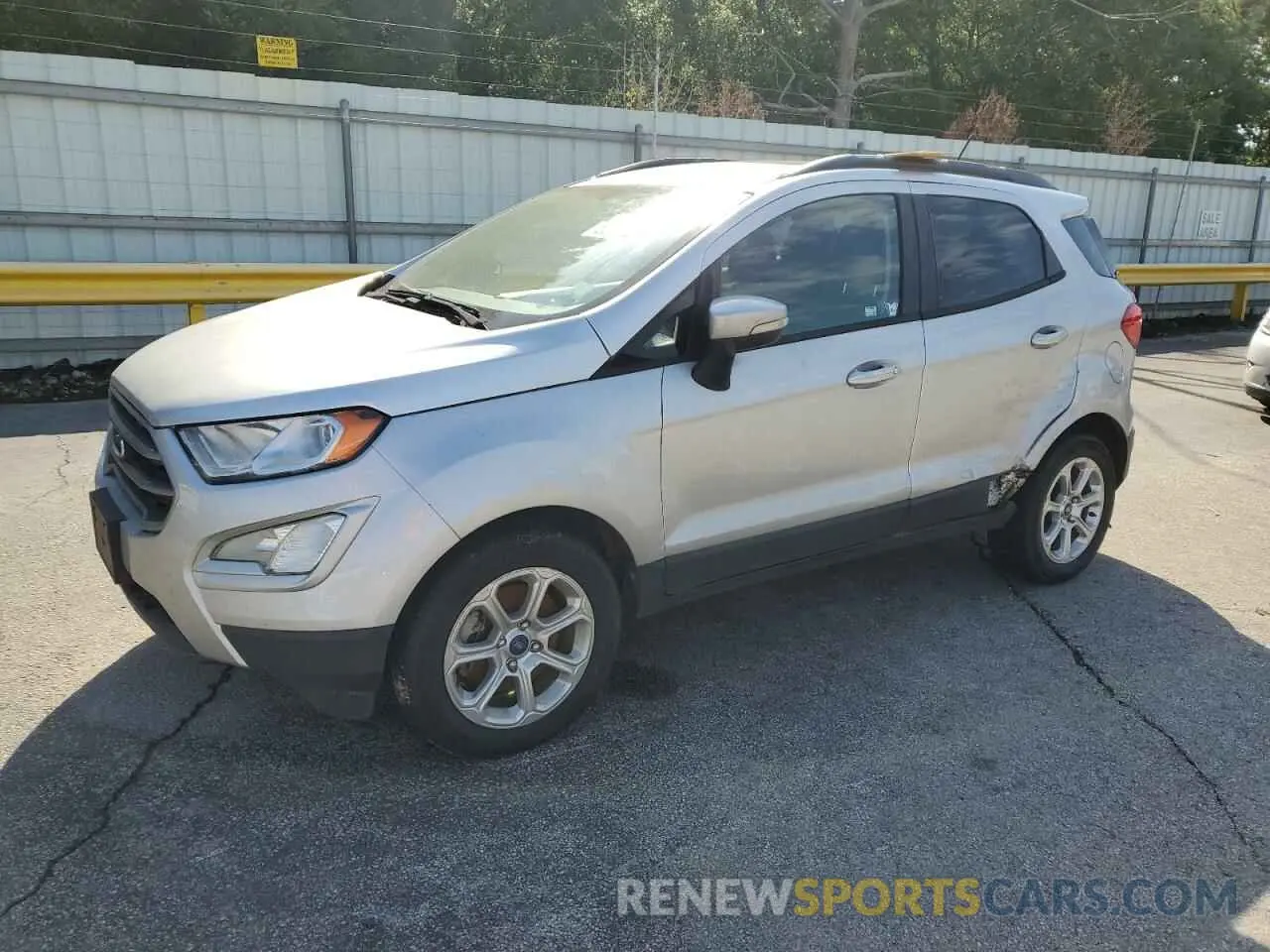 1 fotografías del automóvil dañado MAJ3S2GE2KC308248 FORD ECOSPORT 2019